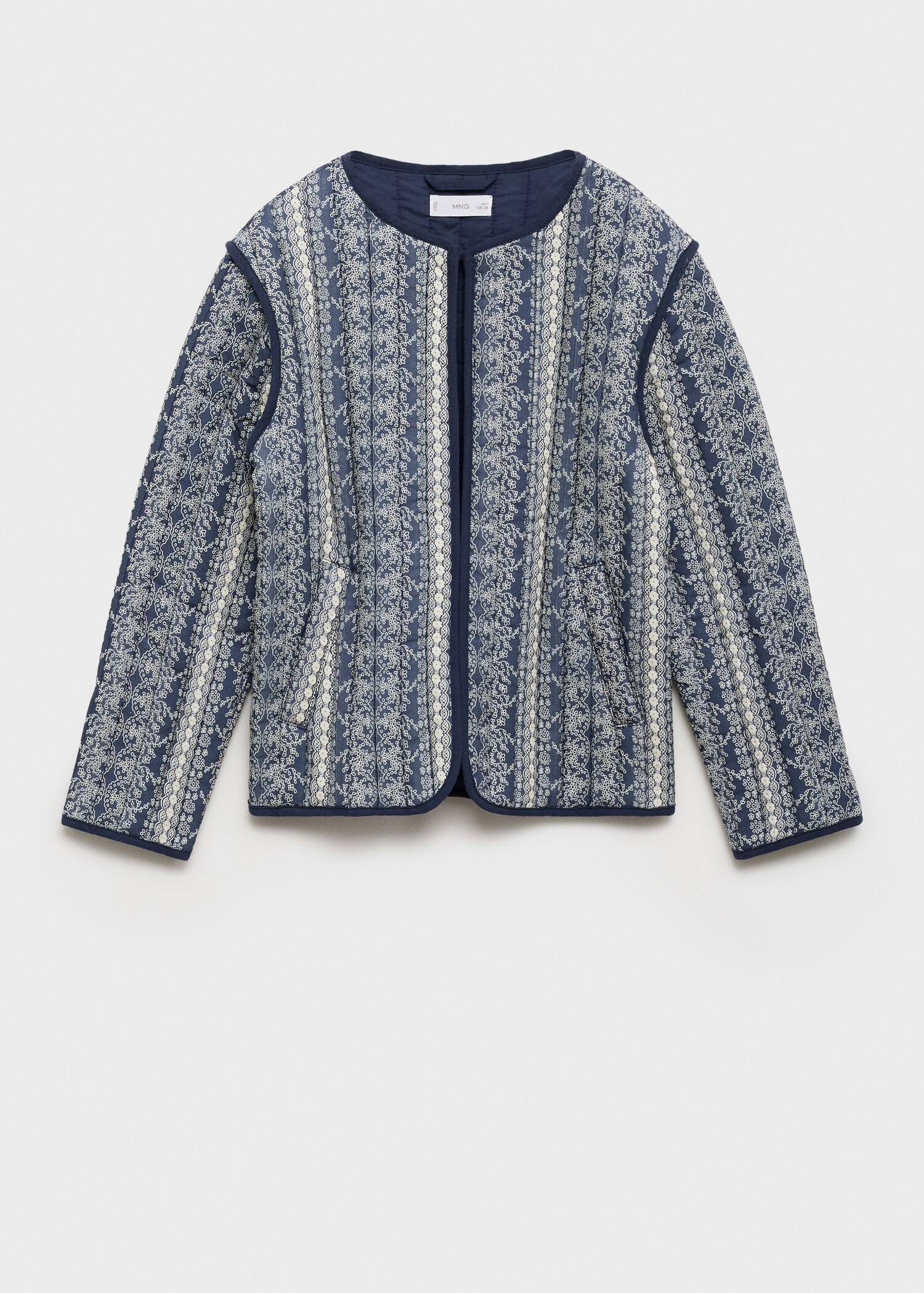 Jaqueta embuatada estampada - Article sense model