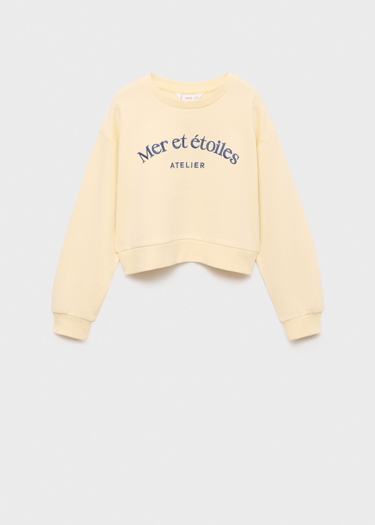 Sweater coton message - Article sans modèle