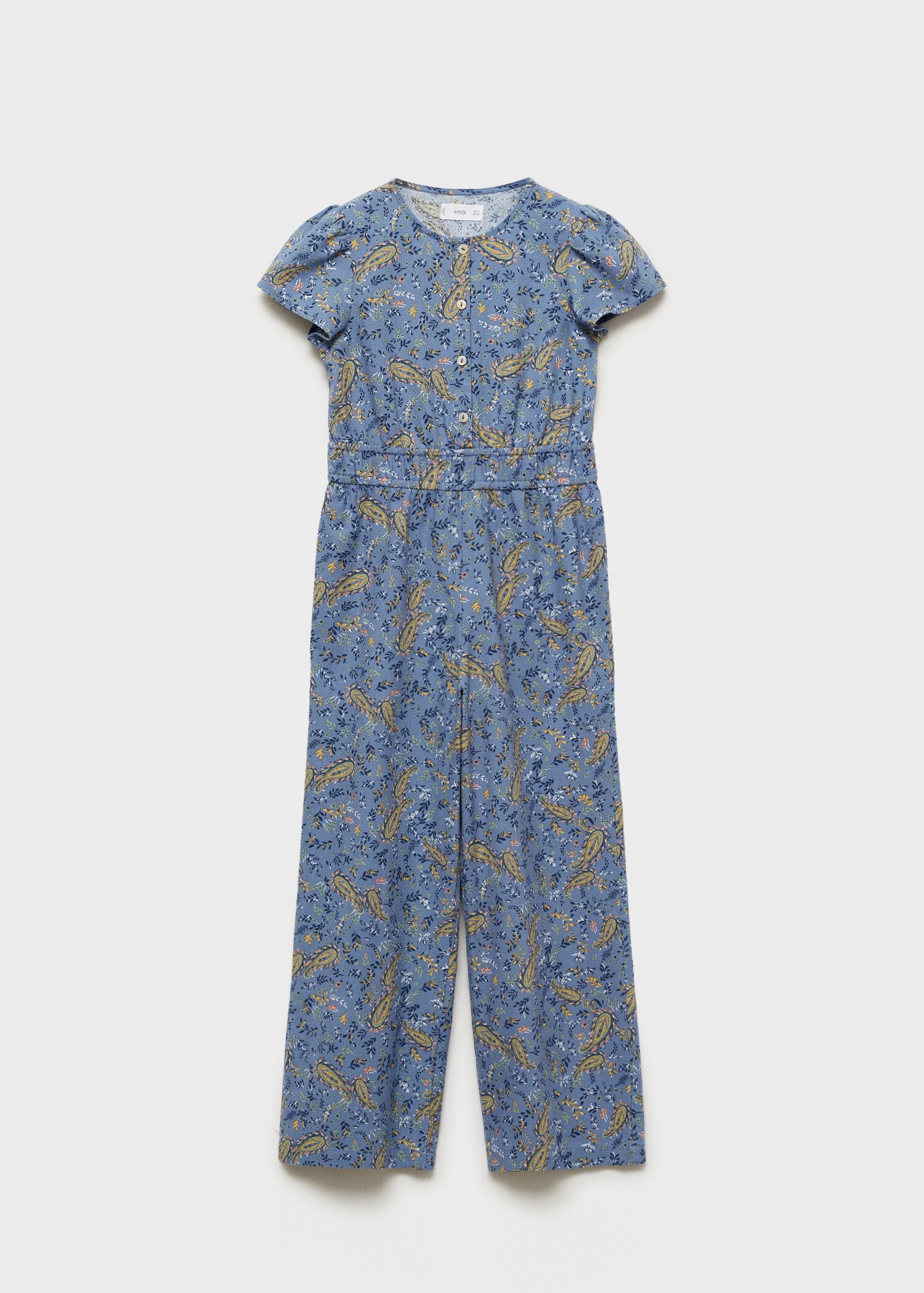 Cotton print jumpsuit - Article without model