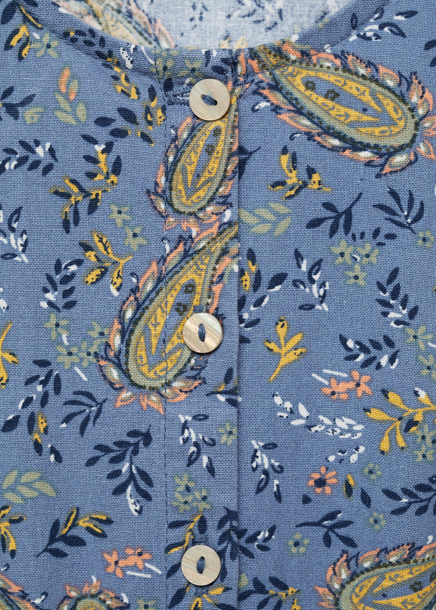 Cotton print jumpsuit - Details of the article 0