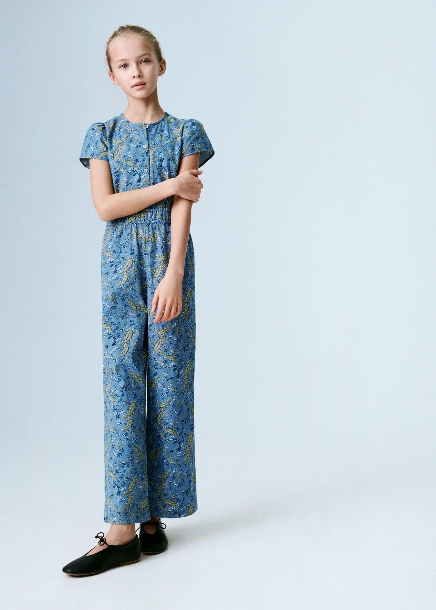 Cotton print jumpsuit - Details of the article 5
