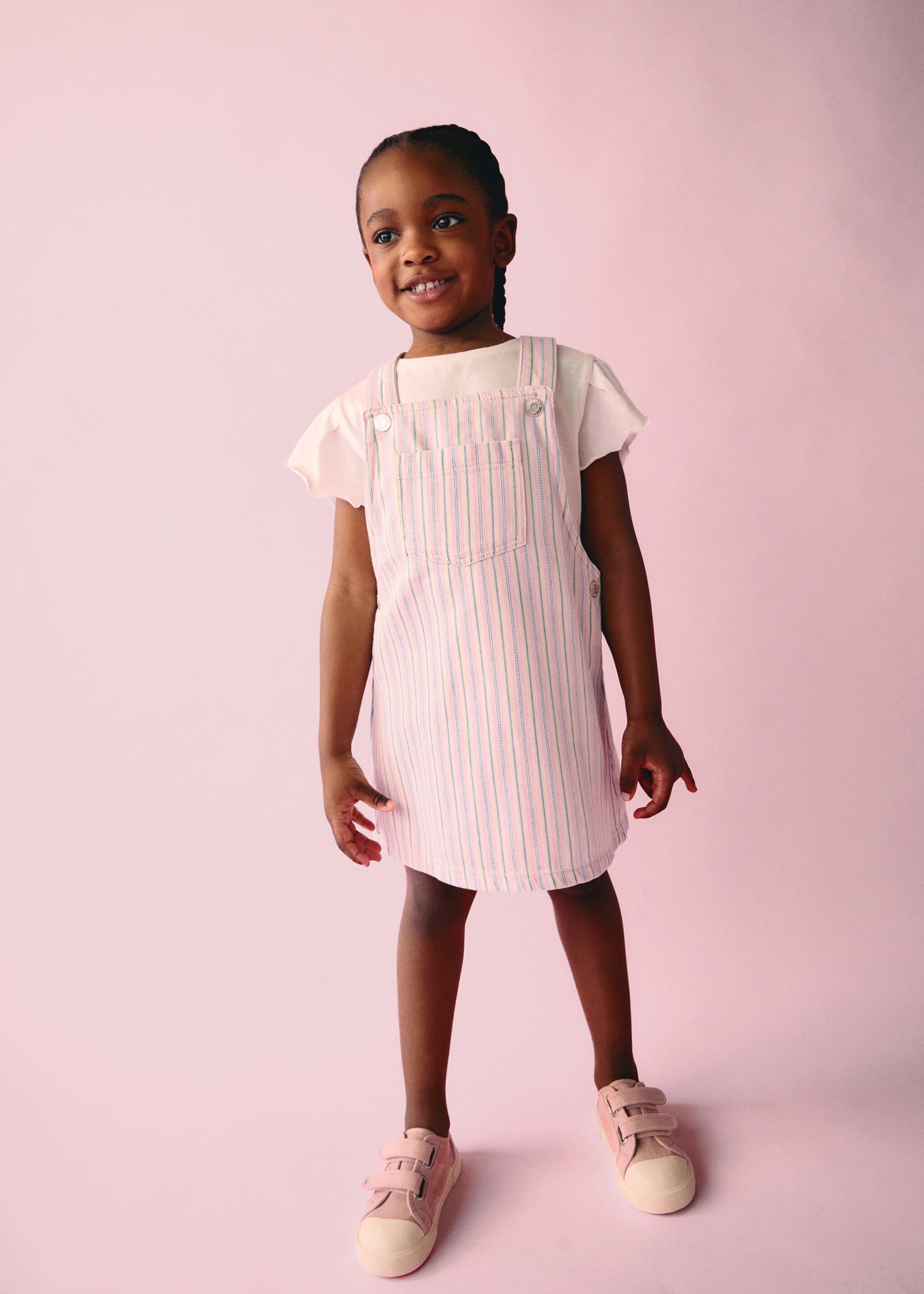 Deportivas tiras velcro - Detalle del artículo 5, Rosa pastel. Ref: 87084797-00.