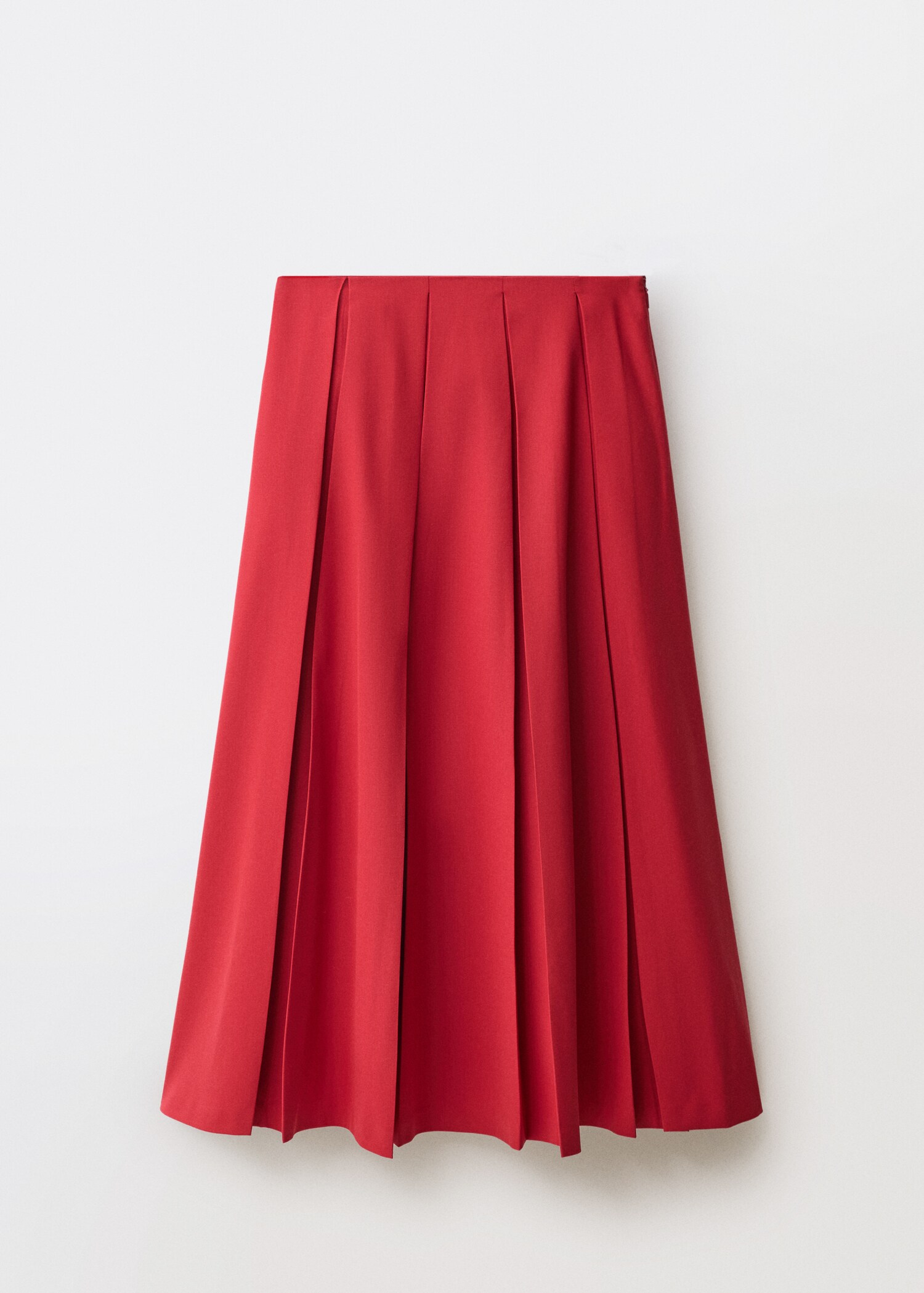 Wool-blend pleated skirt - Article without model