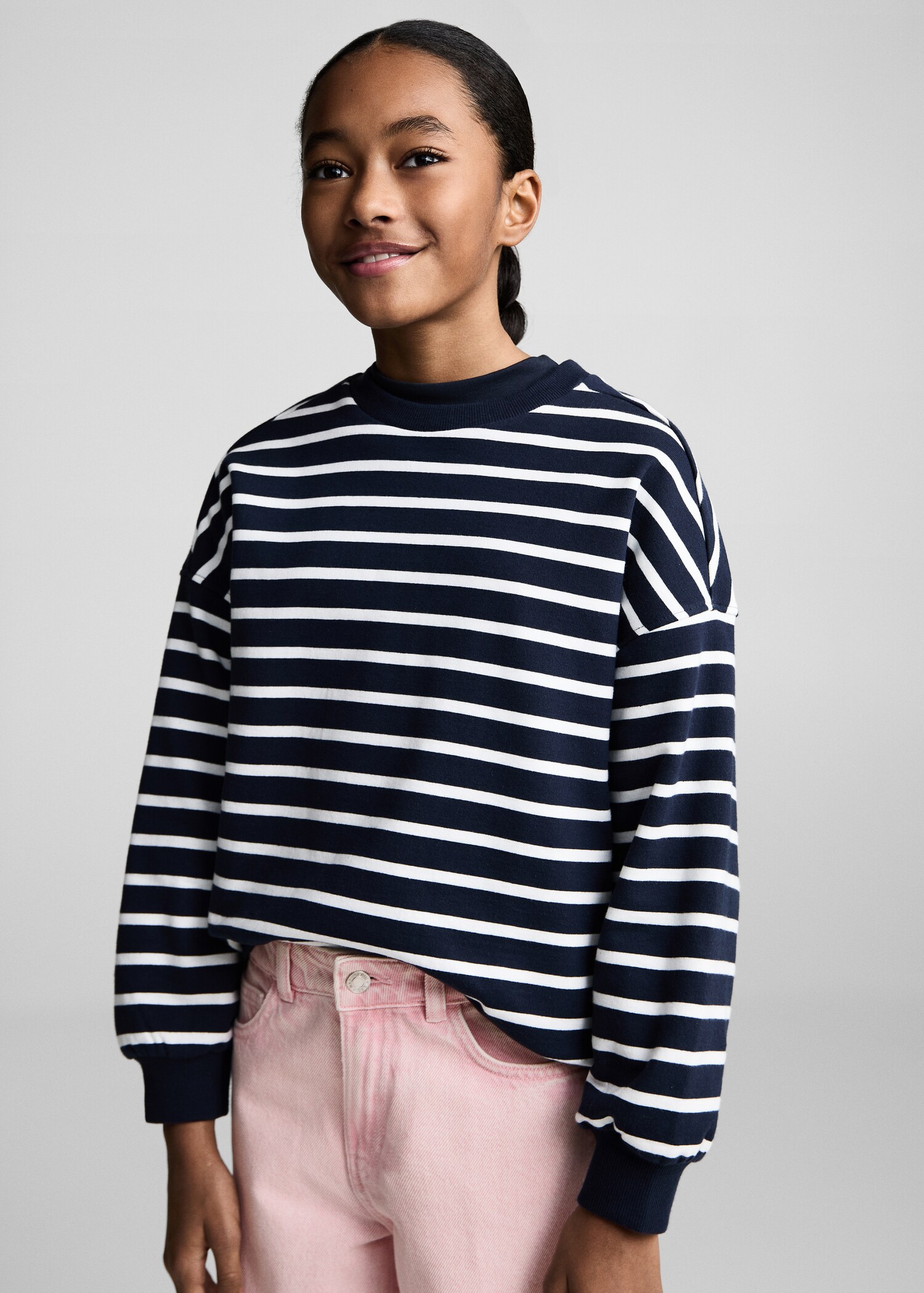 Jeans wide leg - Plano medio