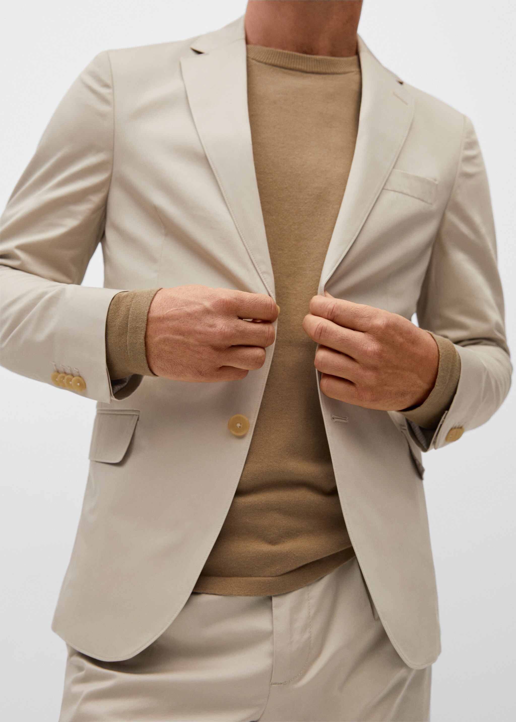 Americana slim fit algodón  - Detalle del artículo 2