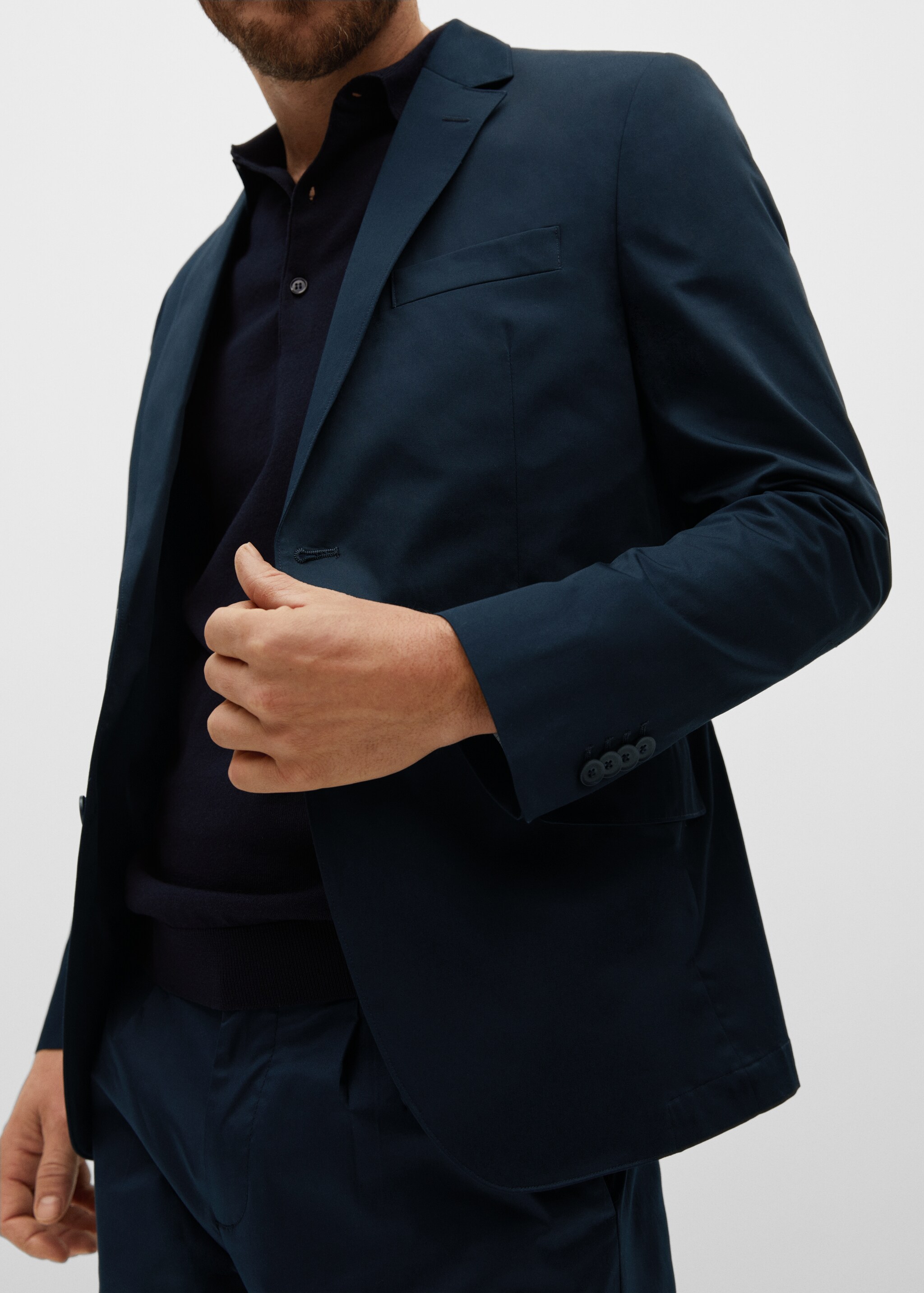 Americana slim fit algodón  - Detalle del artículo 2