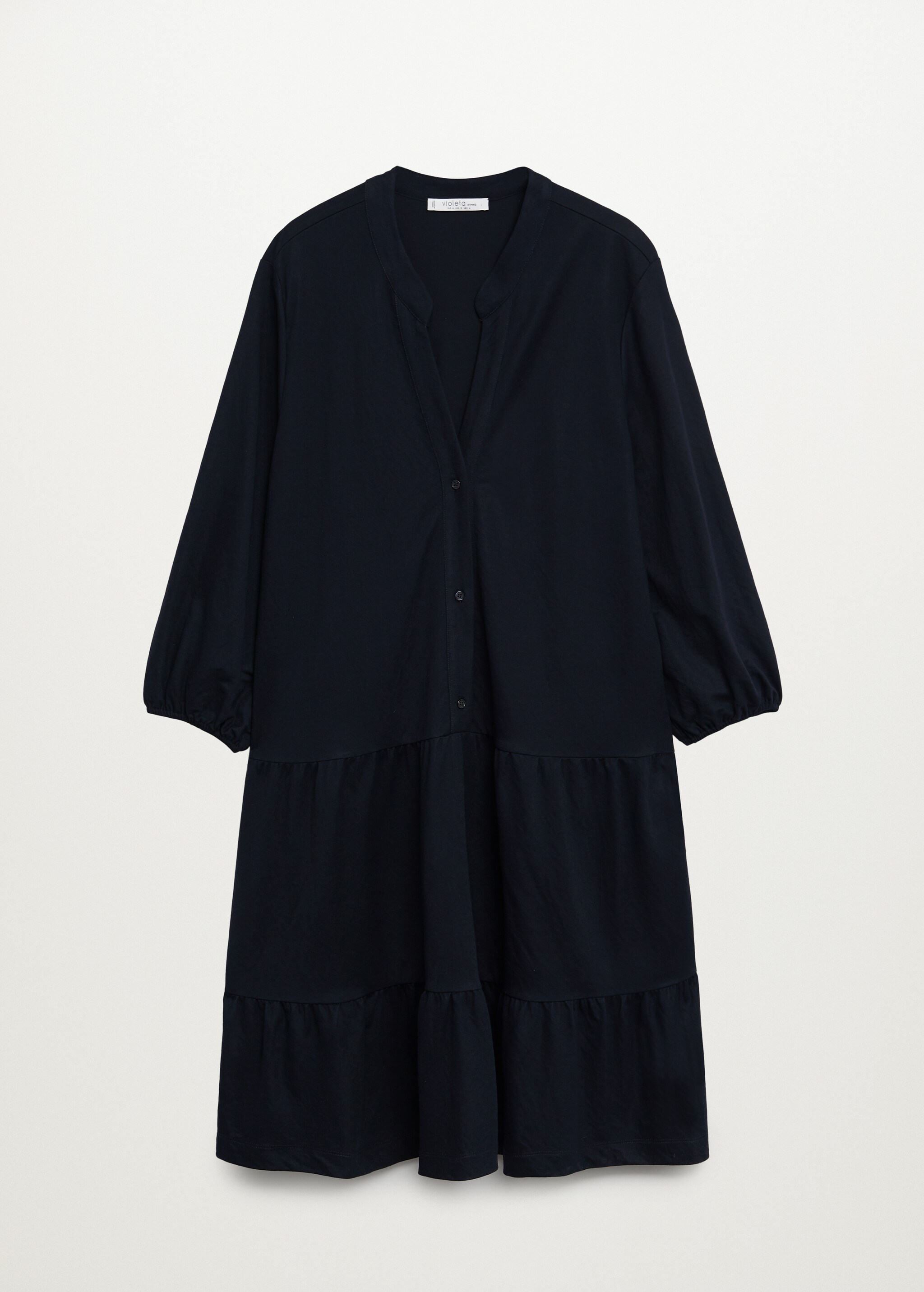 Geknöpftes Kleid - Artikel ohne Model