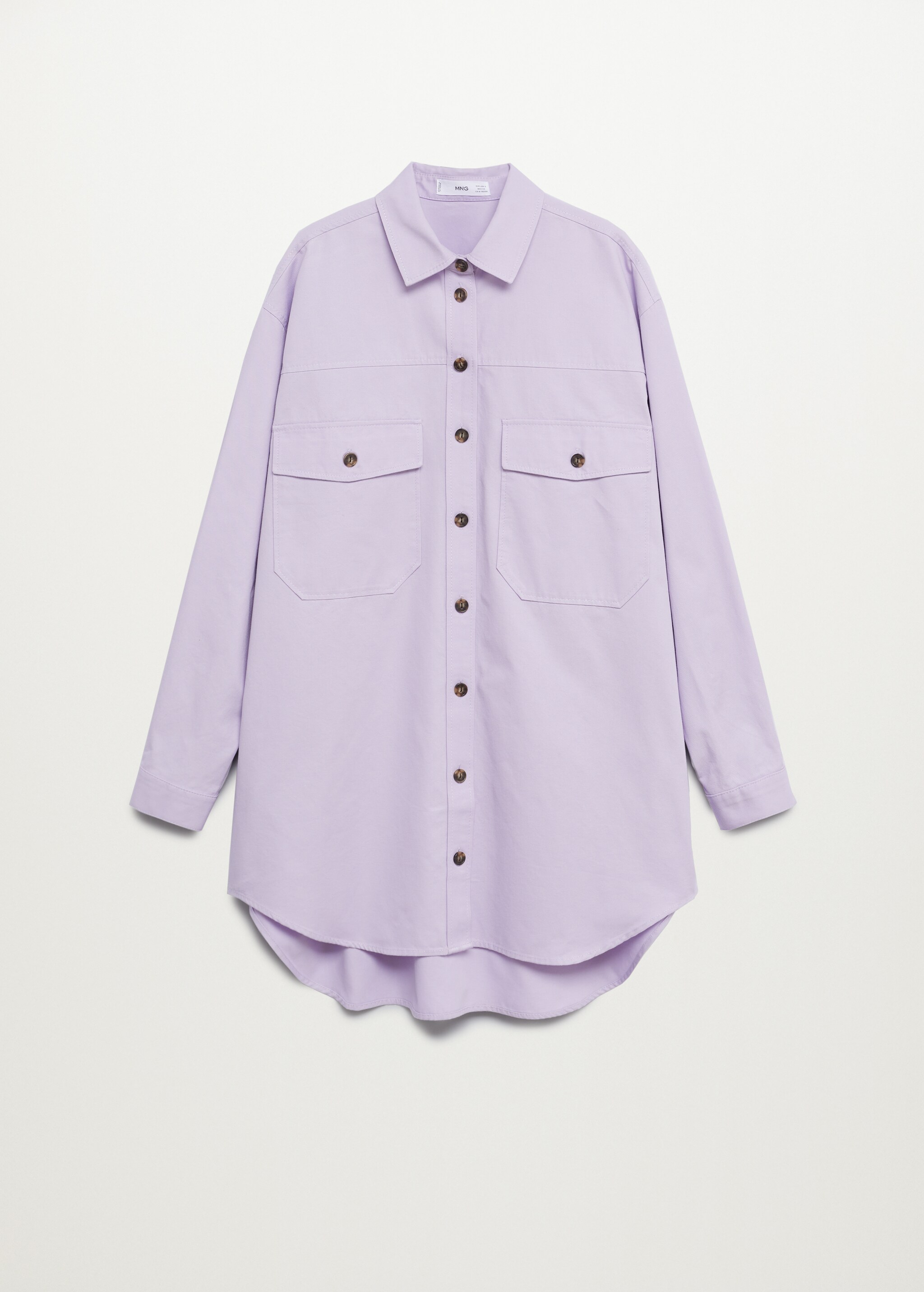 Sobrecamisa lyocell bolsillos - Artículo sin modelo