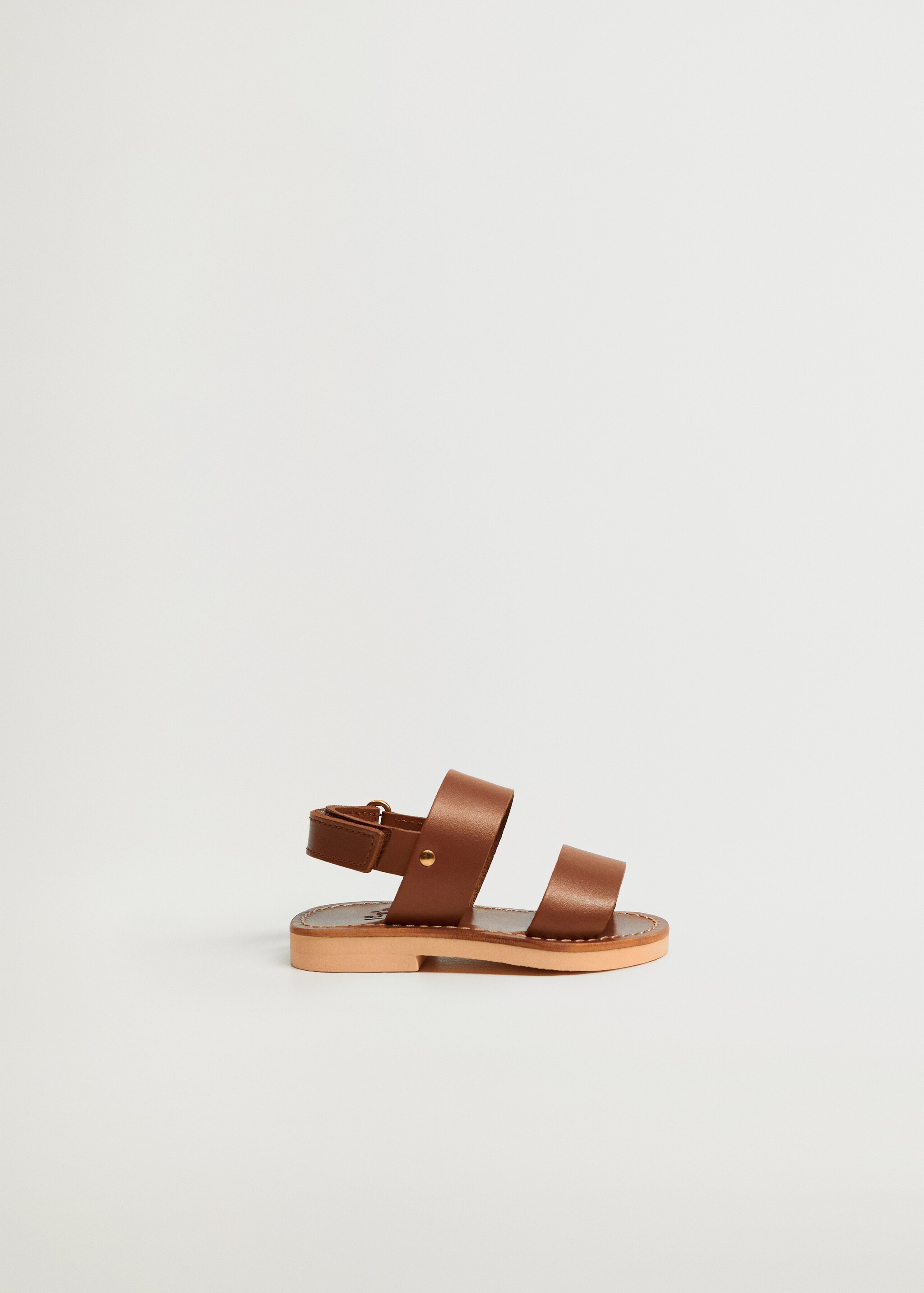 Kožené páskové sandály - Zboží bez modelu