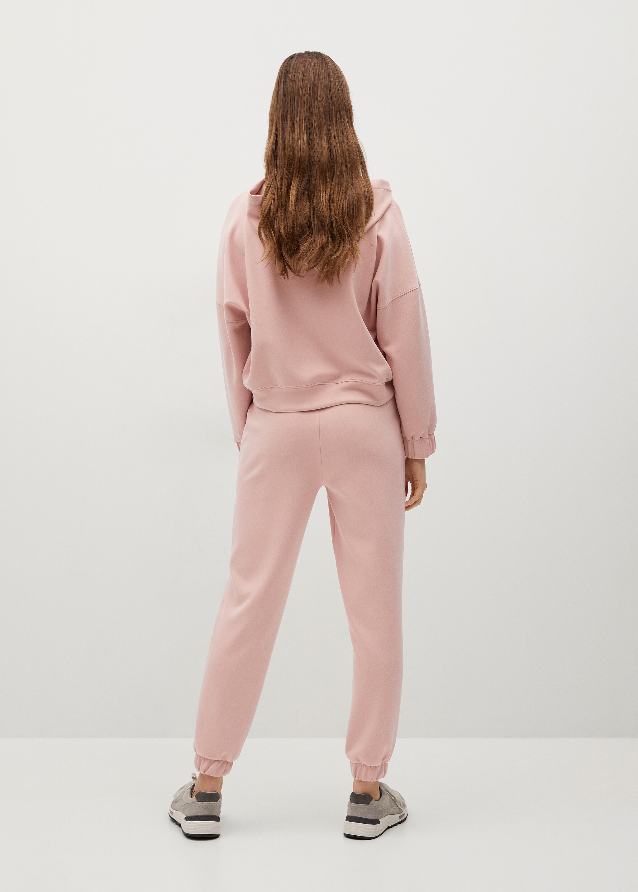 Elastic waist pants - Reverse of the article