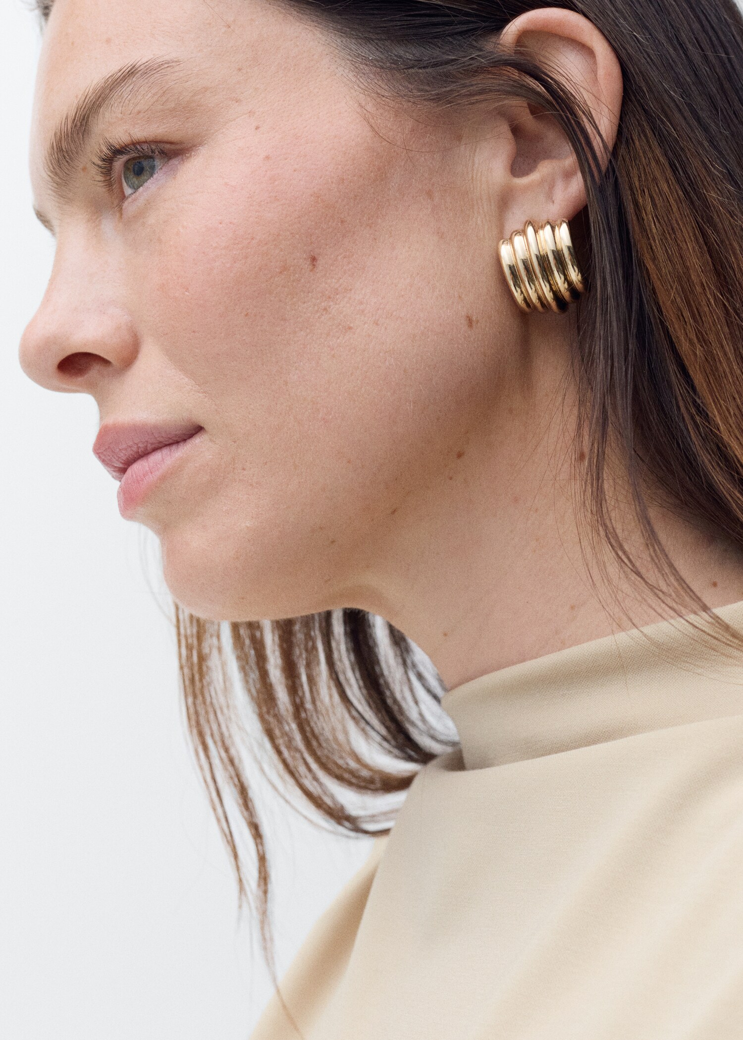 Camiseta cuello asimétrico fruncidos - Detalle del artículo 4