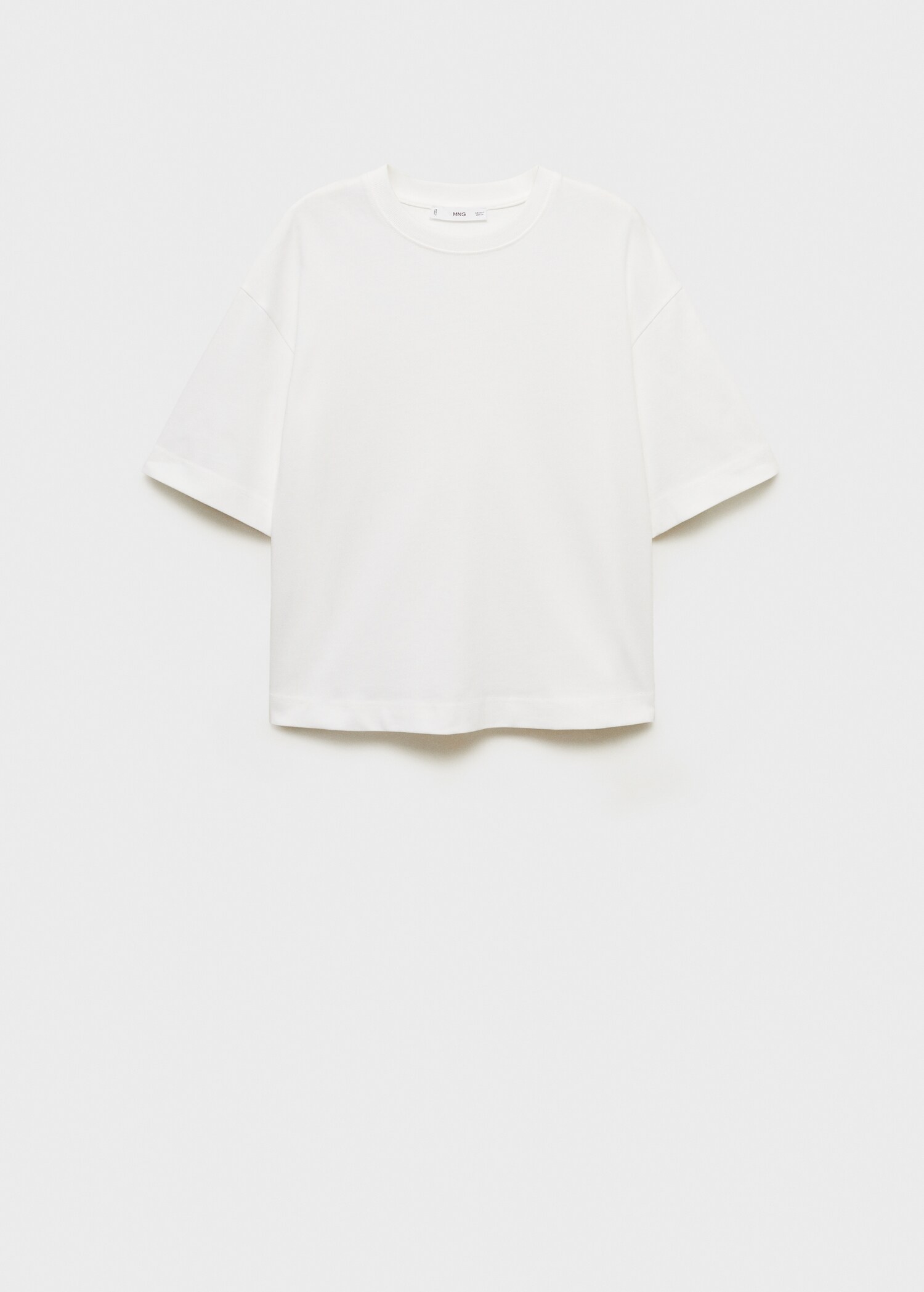 Oversized cotton t-shirt - Article without model