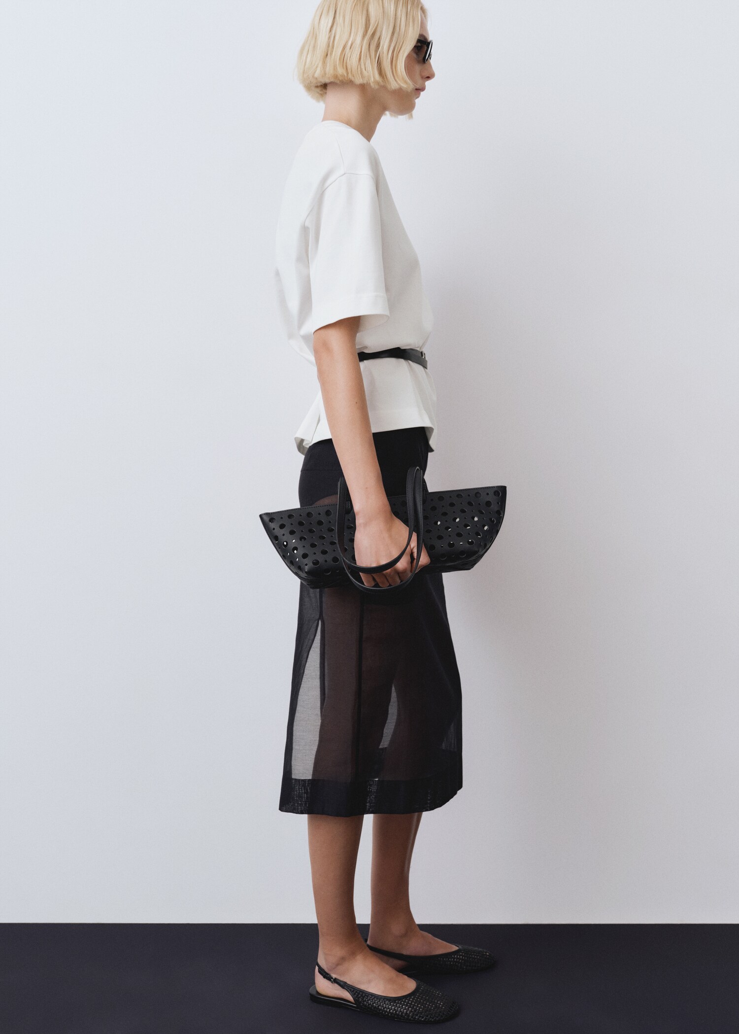 Oversized cotton t-shirt - Details of the article 6