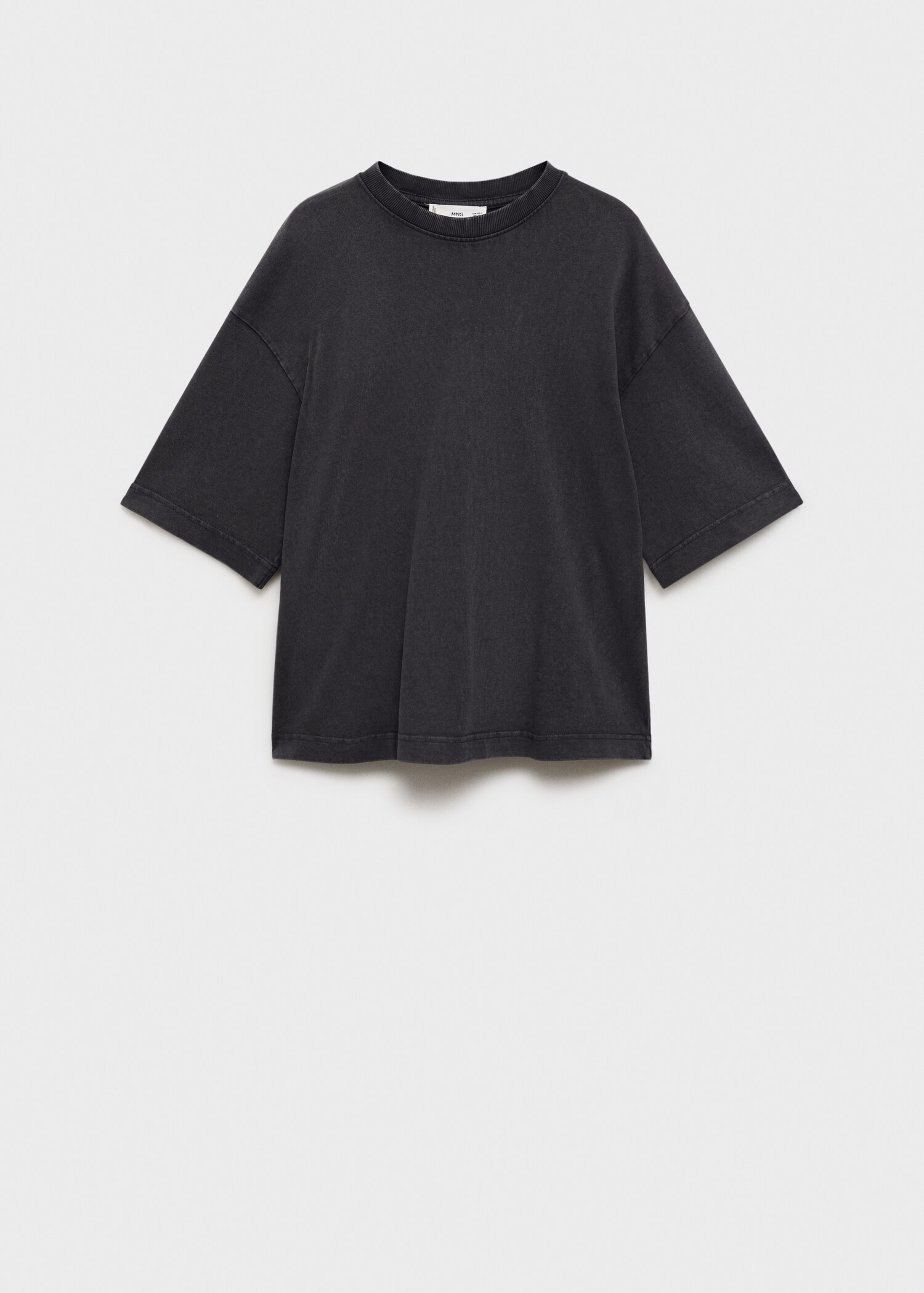 Oversized cotton t-shirt - Article without model