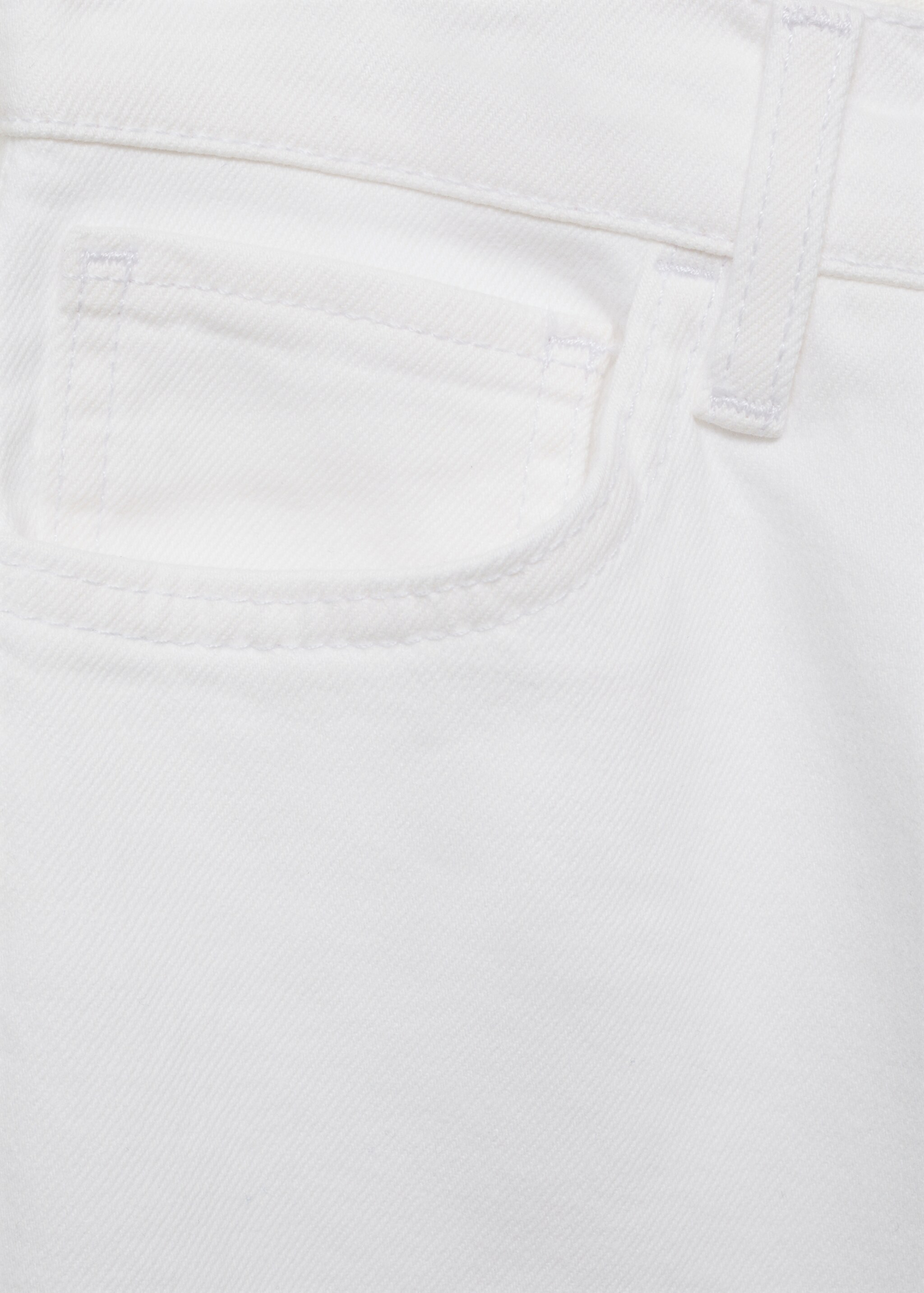 Claudia slim-fit cropped jeans - Details of the article 0, White. Ref: 87085758-00.