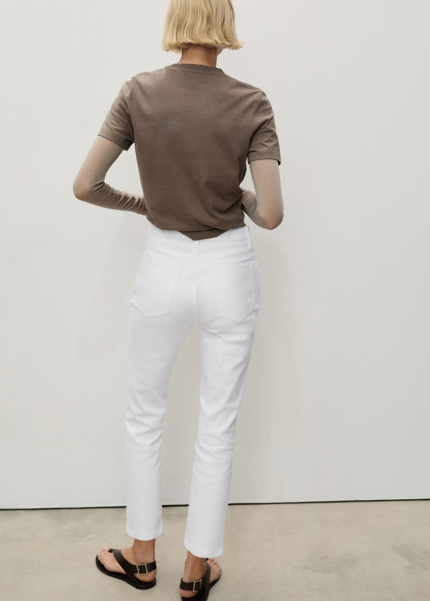 Jean Claudia slim crop - Verso de l’article