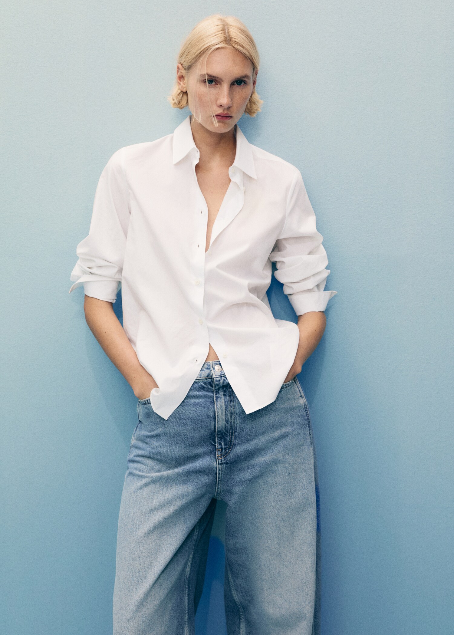 Jean balloon taille haute - Détail de l'article 1