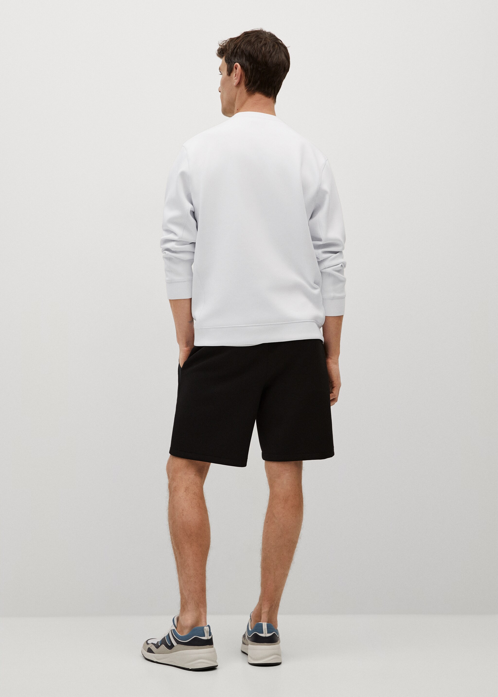 Sudadera técnica cremalleras - Reverso del artículo