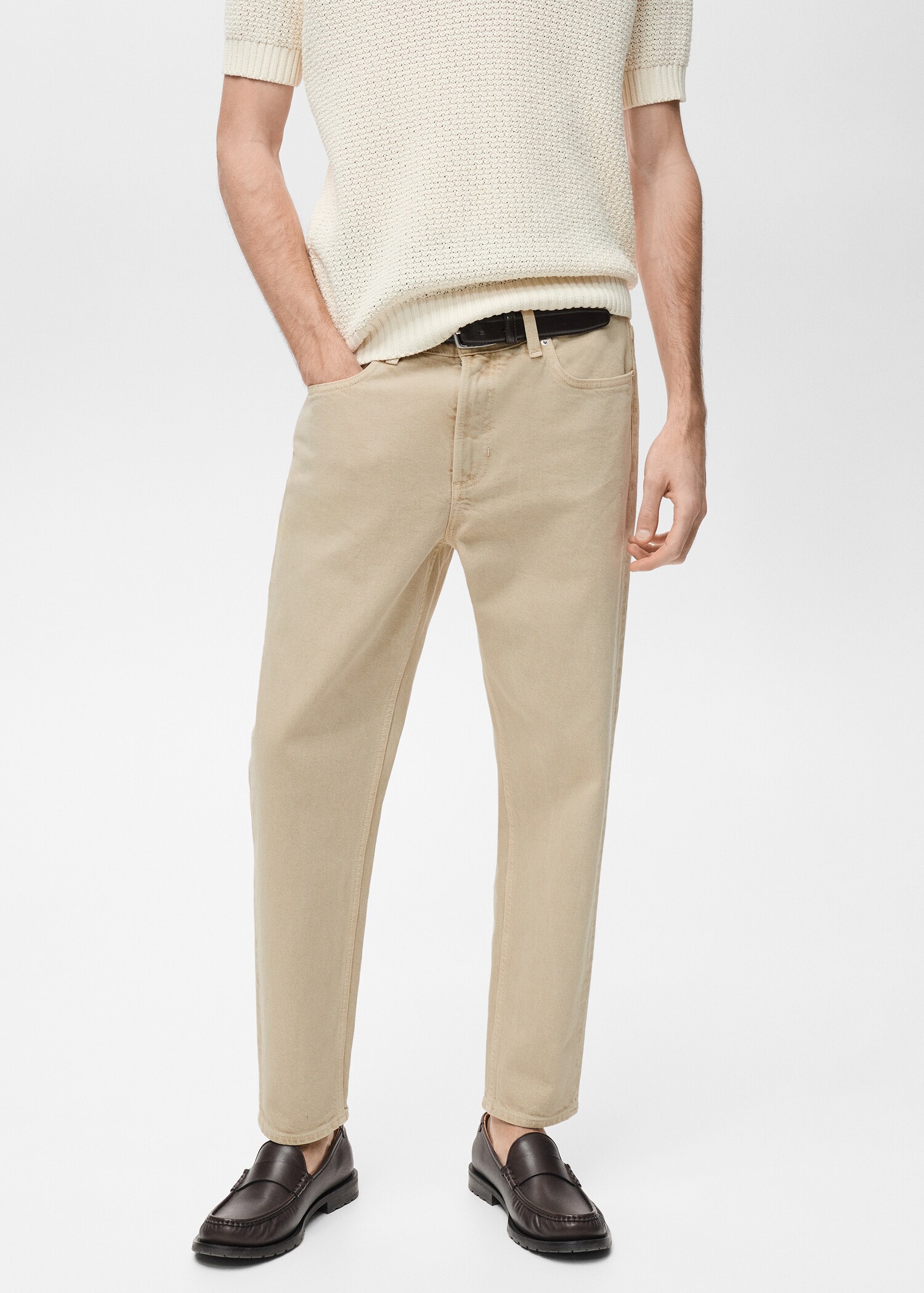 Jeans Ben tapered fit - Medium plane