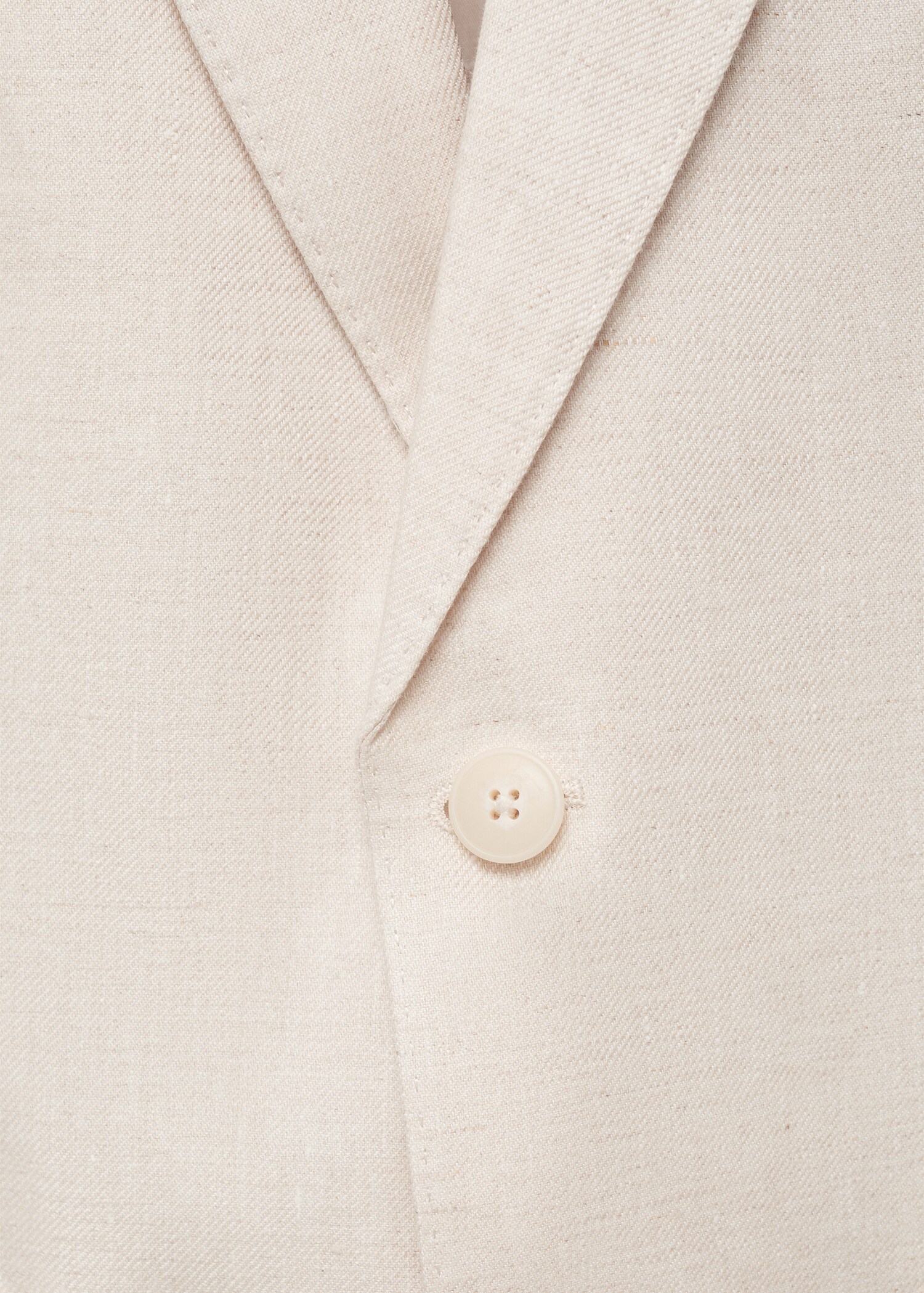 Amalfi 100% linen slim-fit suit jacket - Details of the article 8