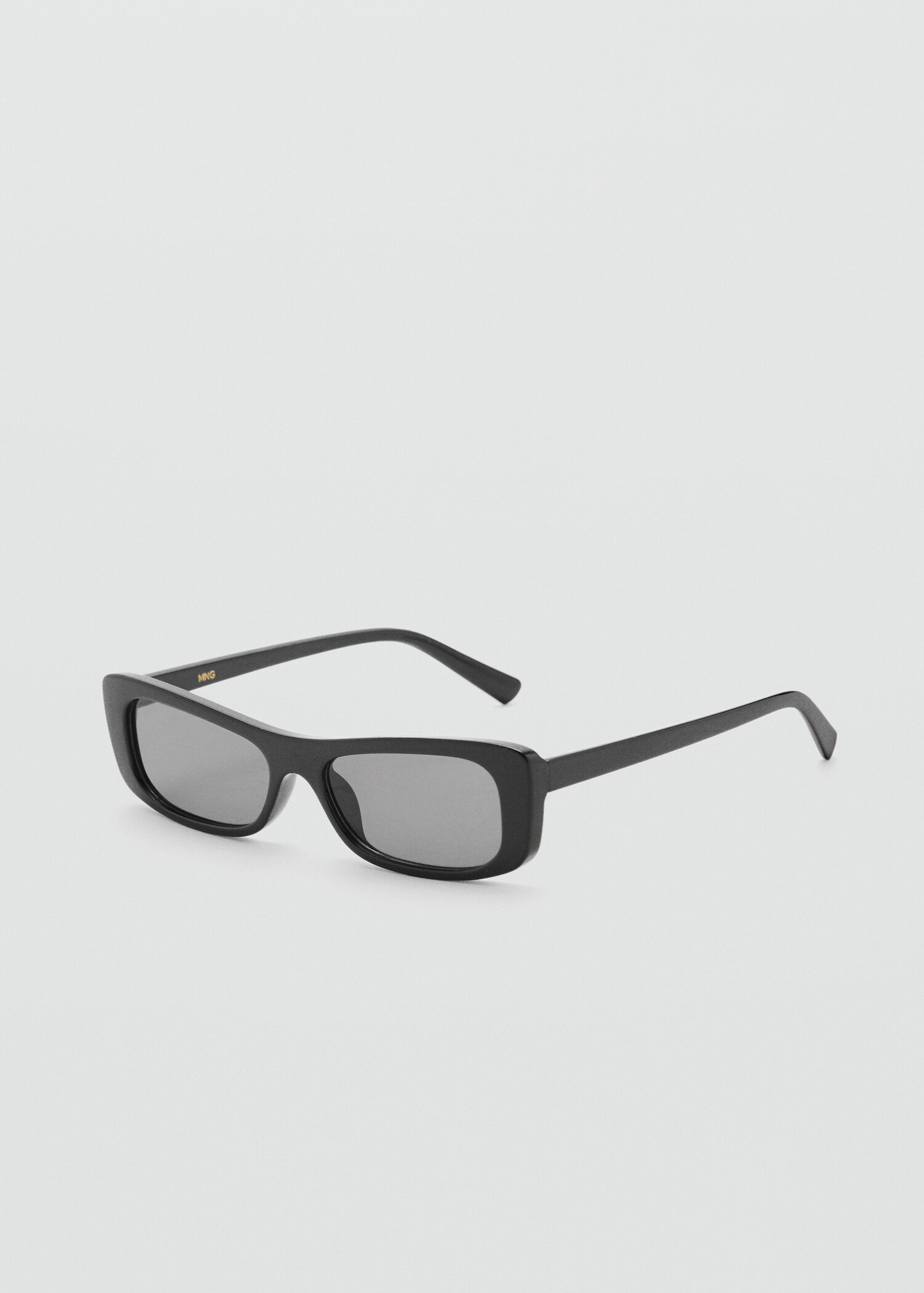 Sonnenbrille mit viereckiger Brillenfassung - Mittlere Ansicht