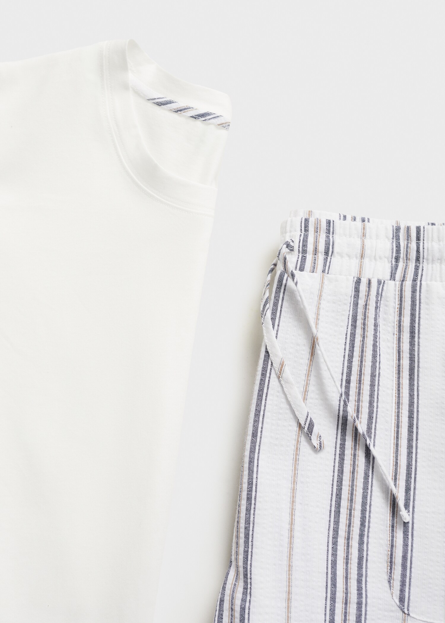 Pack of 100% cotton short pyjamas - Details of the article 8