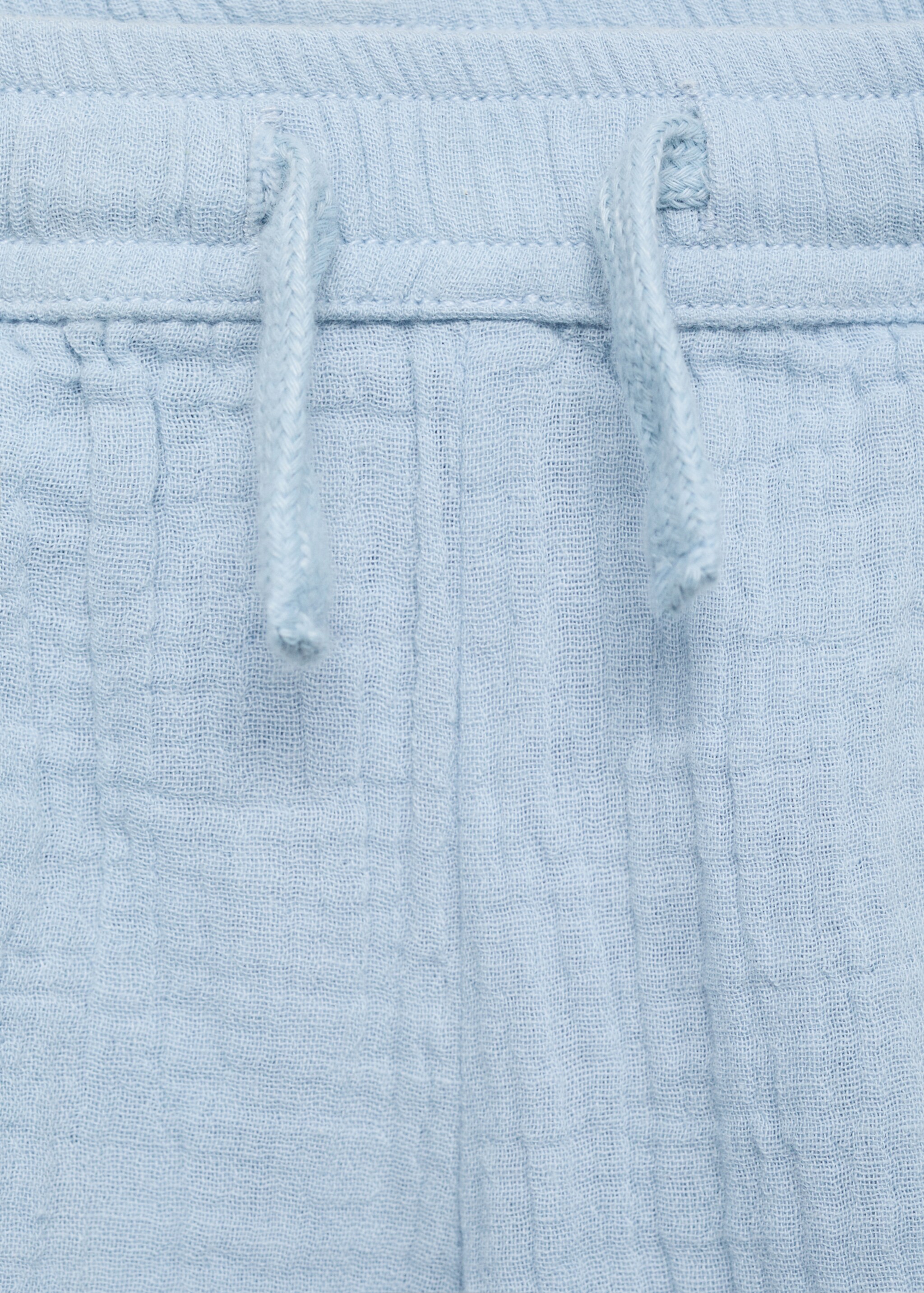 Cotton Bermuda shorts - Details of the article 8, Blue. Ref: 87085939-00.