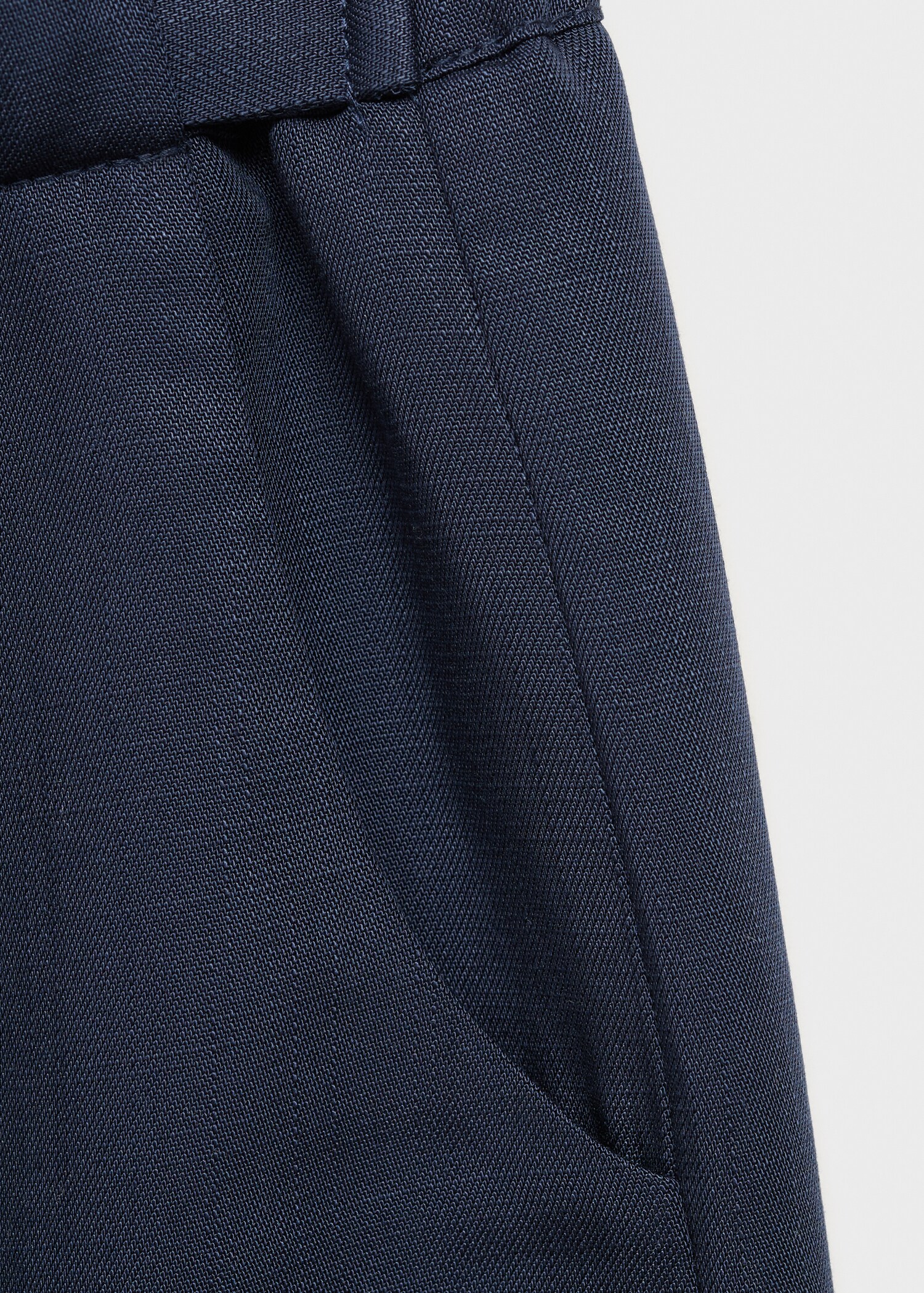 Pantalón cinturón lazo - Detalle del artículo 0