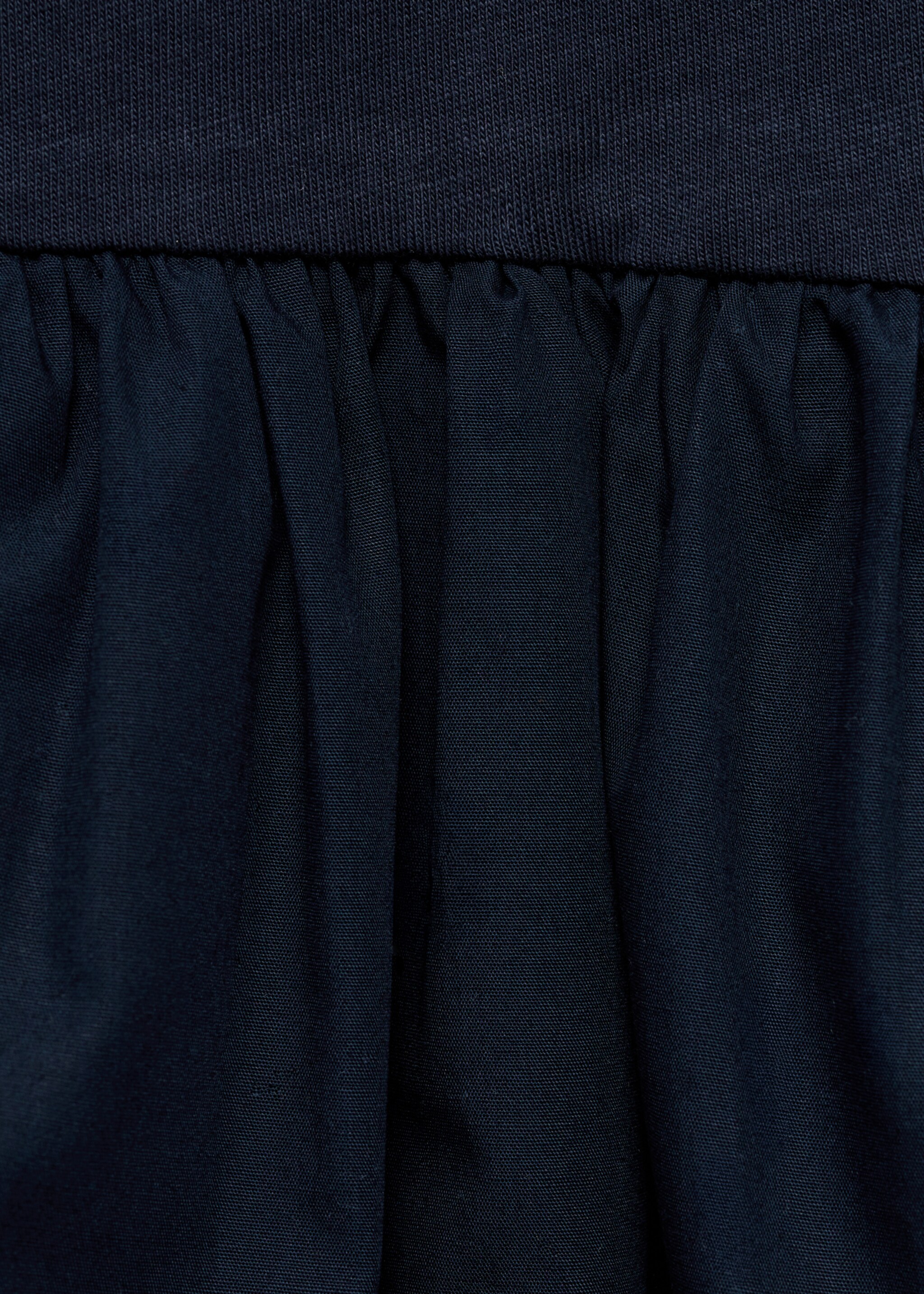 Φόρεμα με φούστα balloon - Λεπτομέρεια του προϊόντος 8, Σκούρο Μπλε Μαρέν. Ref: 87085945-00.