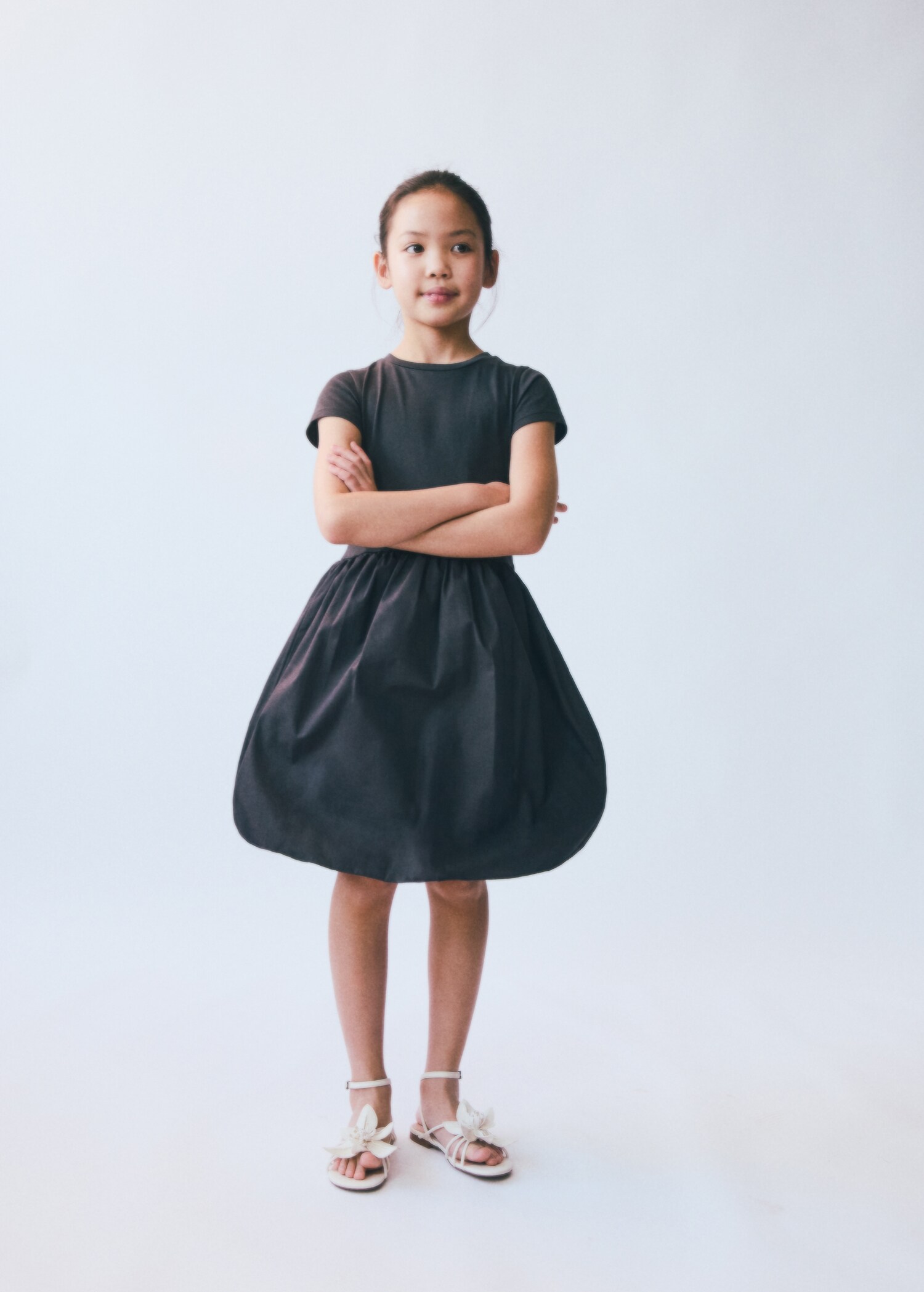 Φόρεμα με φούστα balloon - Λεπτομέρεια του προϊόντος 5