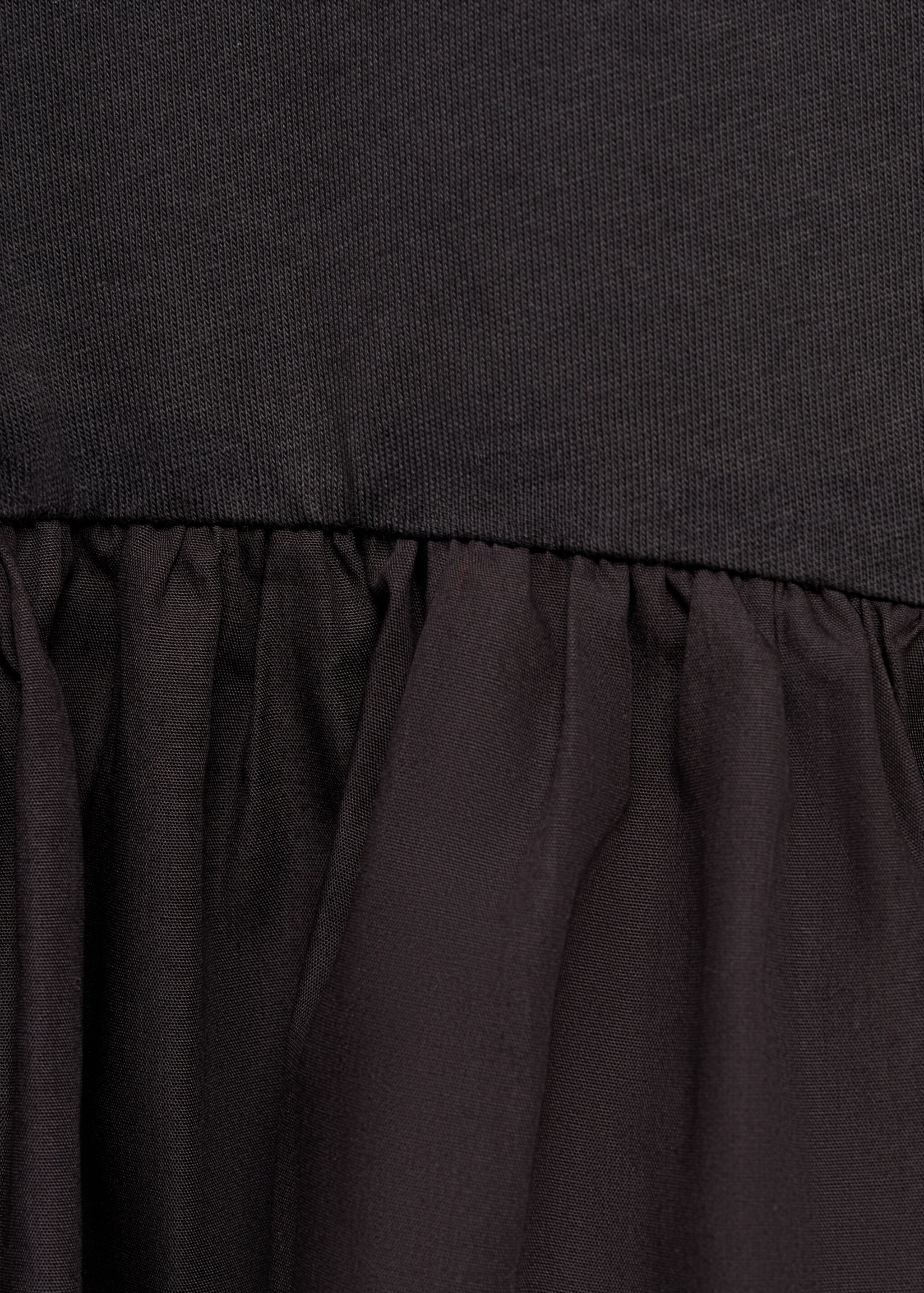 Ballon skirt dress - Details of the article 8, Charcoal. Ref: 87085945-00.