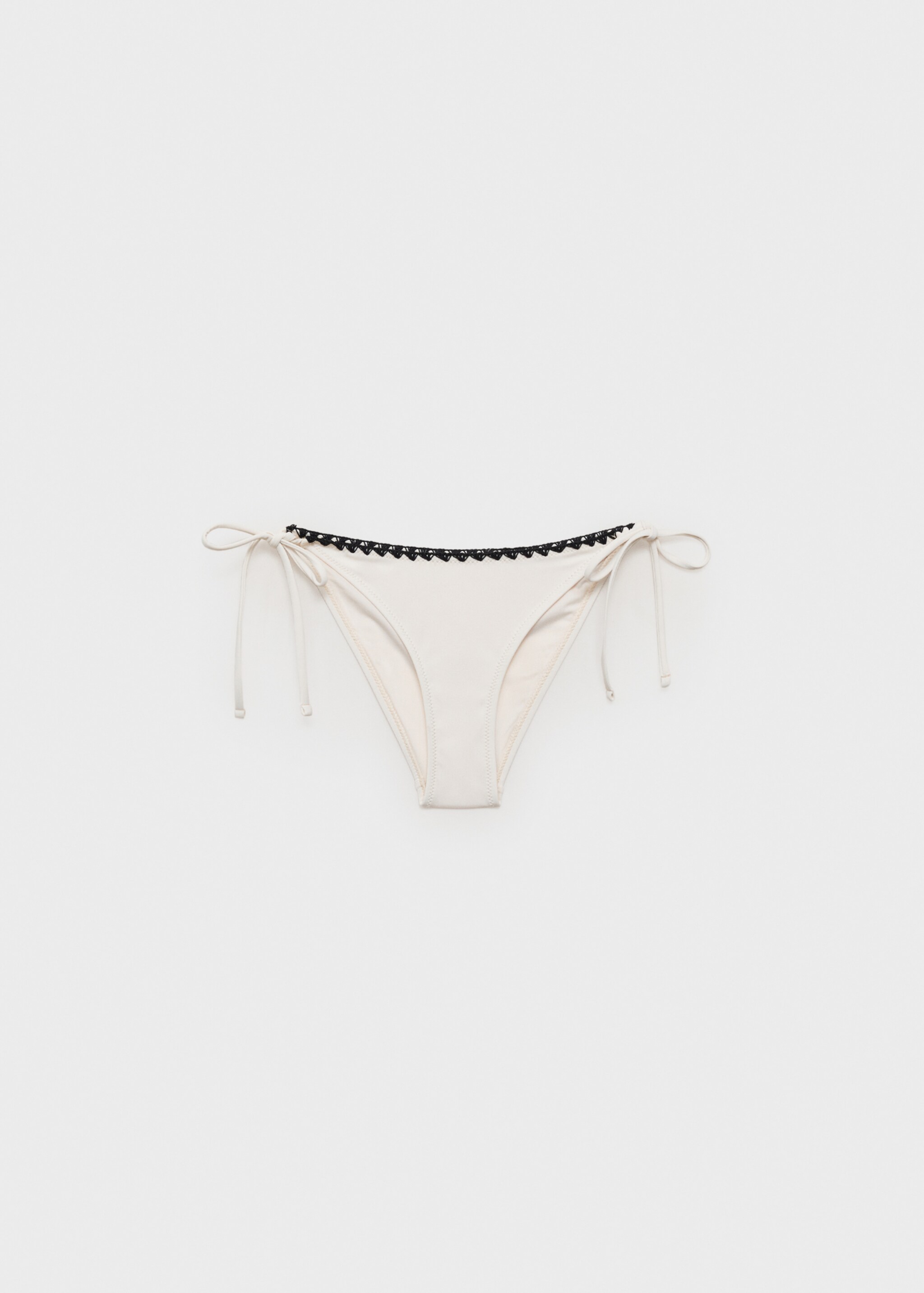 Calceta bikini rivets contrast - Article sense model, Blanc. Ref: 87085951-00.