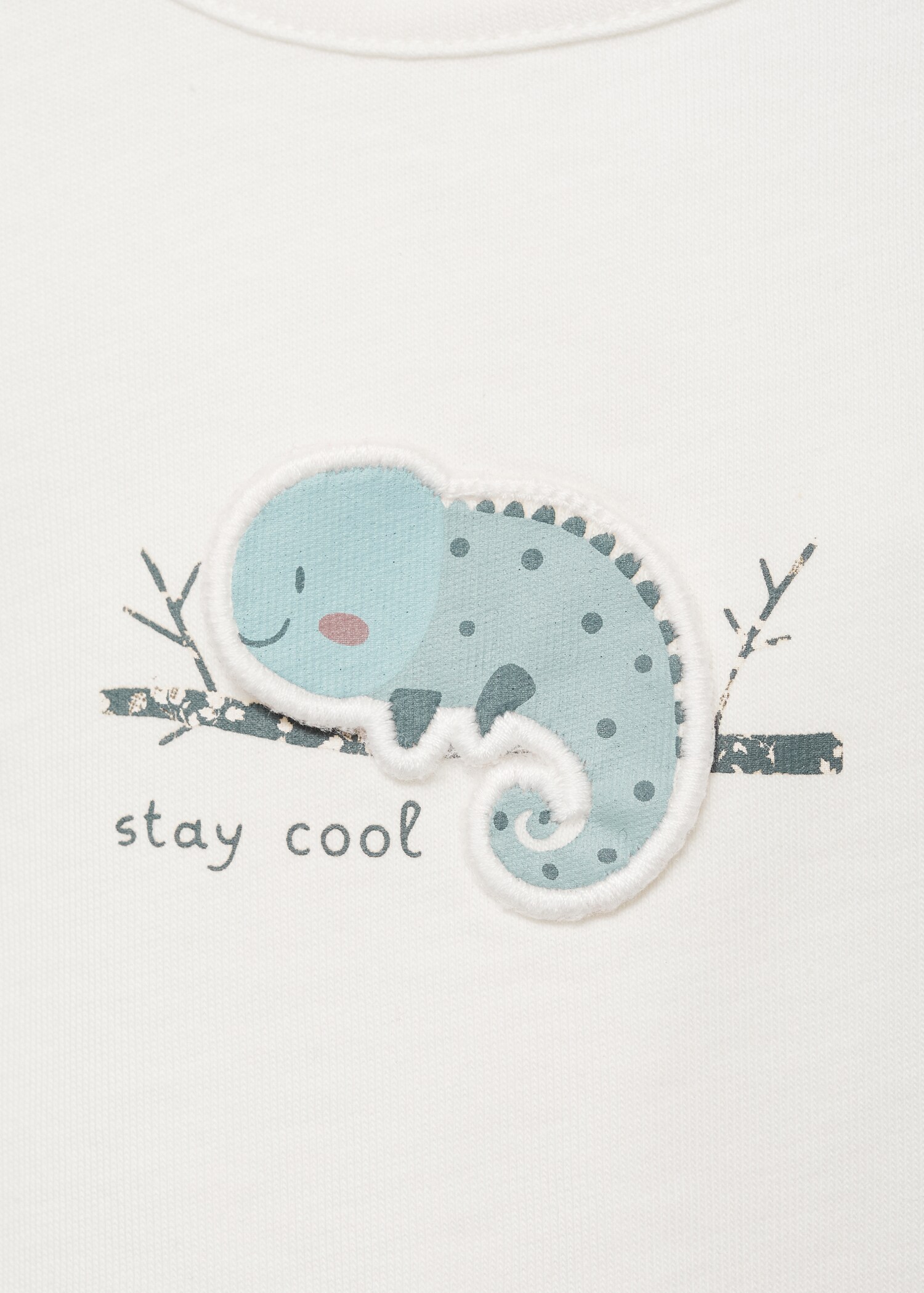 Camiseta algodón dibujo relieve - Detalle del artículo 0