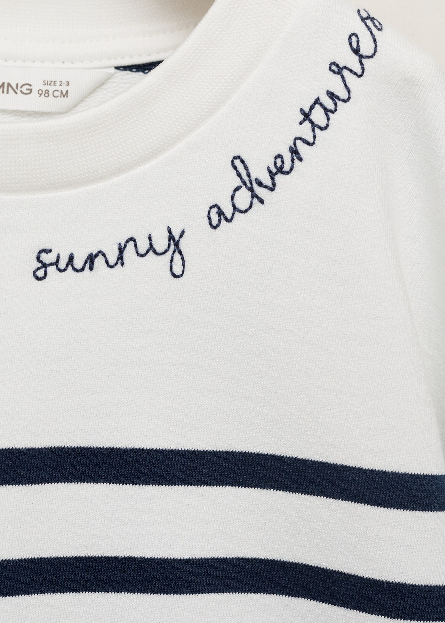 Dessuadora ratlles missatge - Detall de l'article 8