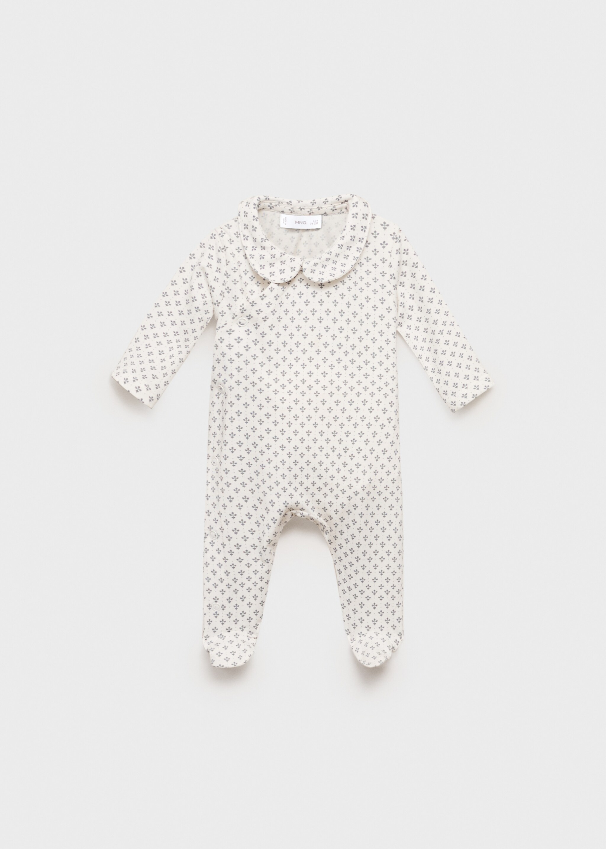 Cotton body pyjamas - Article without model, Grey. Ref: 87085966-00.
