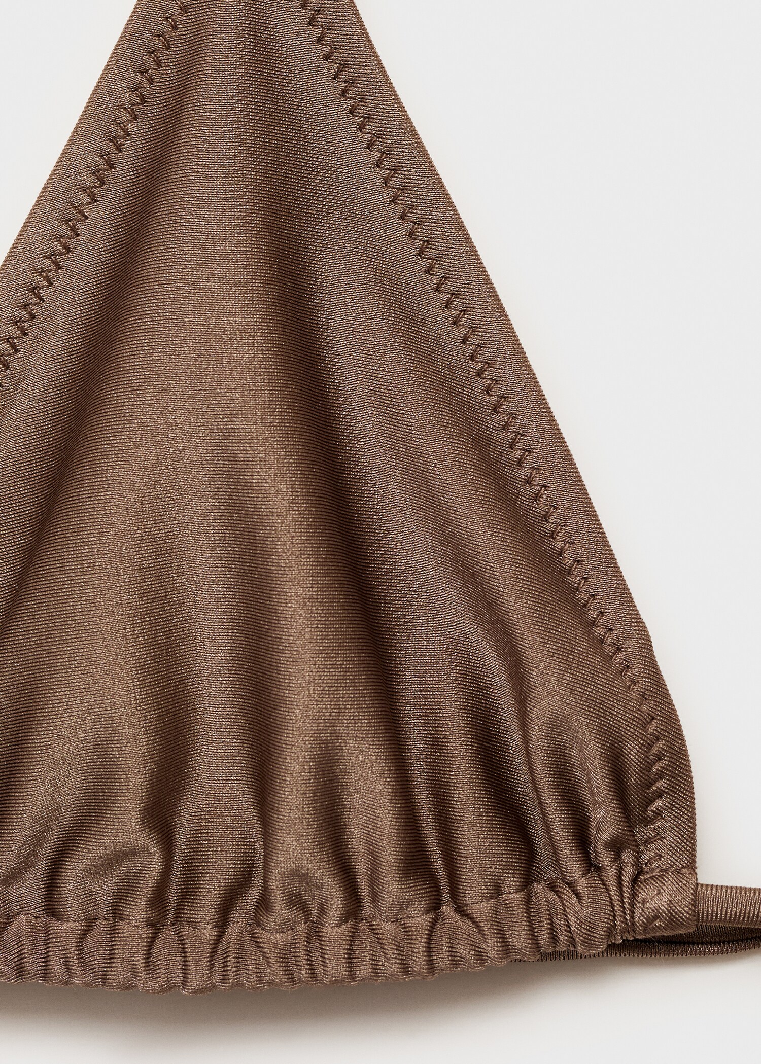 Fényes kidolgozású bikini felső - A termék adatai 8