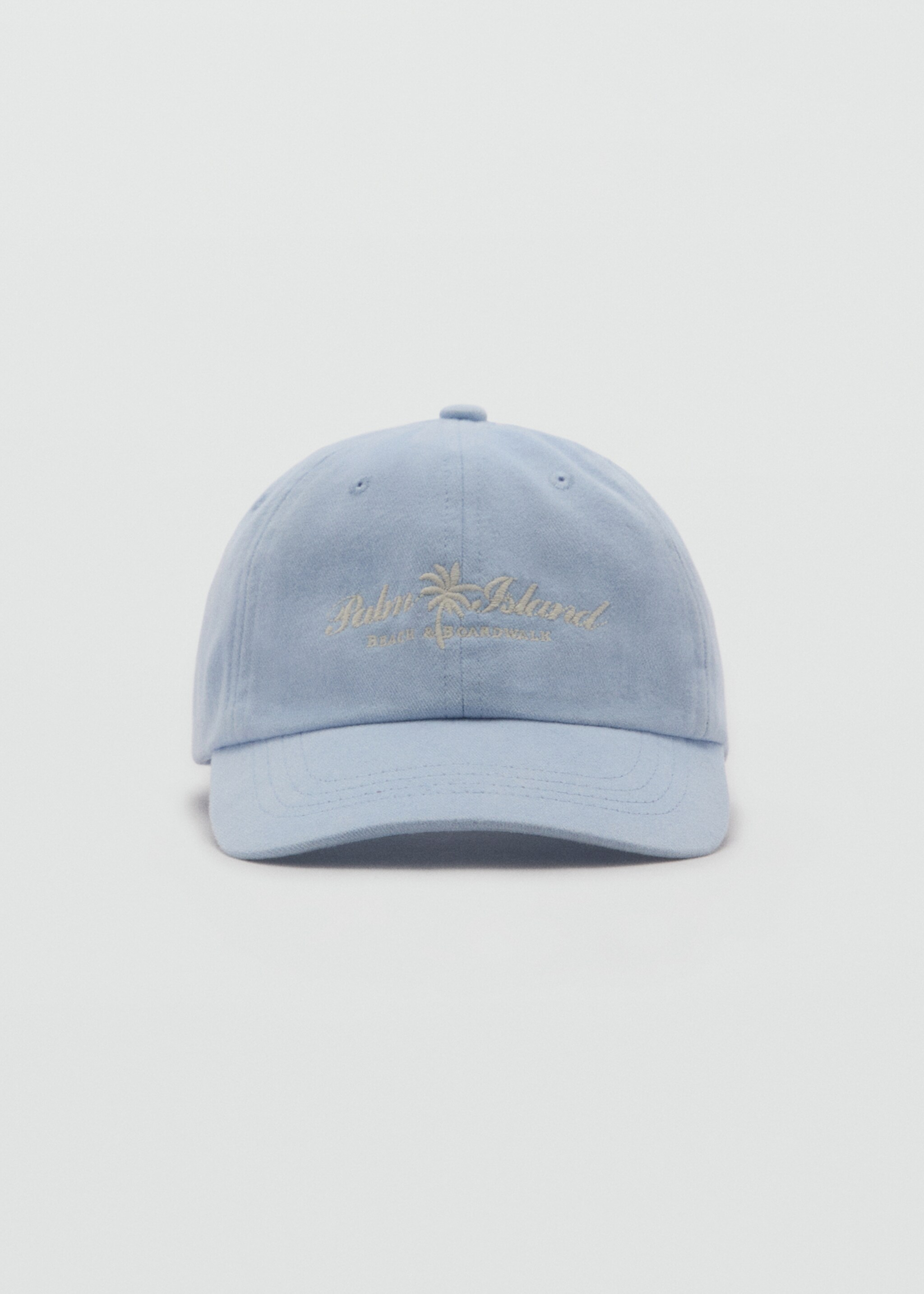 Καπέλο βαμβάκι - Μεσαίο πλάνο, Γαλάζιο. Ref: 87085971-00.