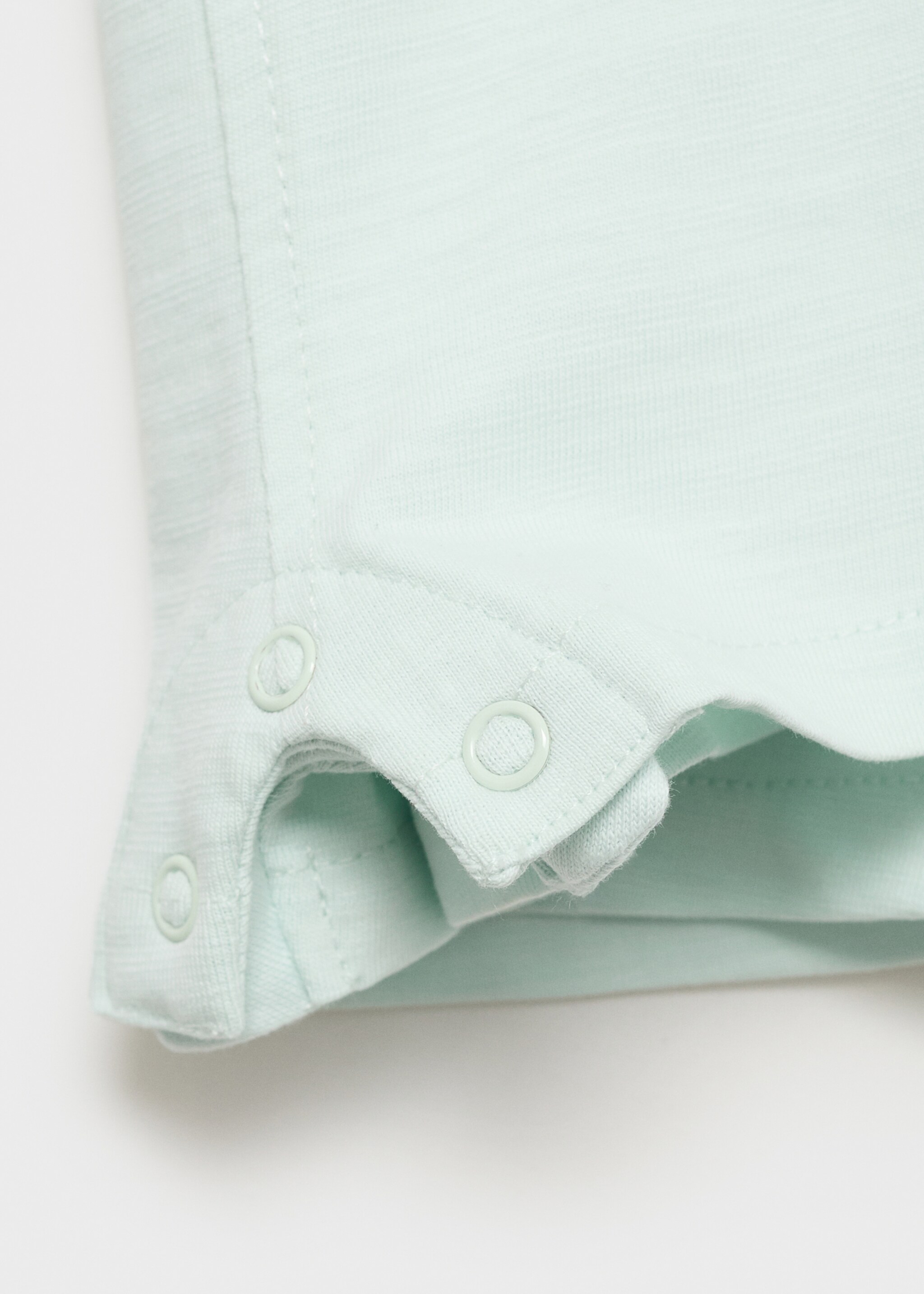 Peto corto algodón - Detalle del artículo 0, Verde. Ref: 87085972-00.