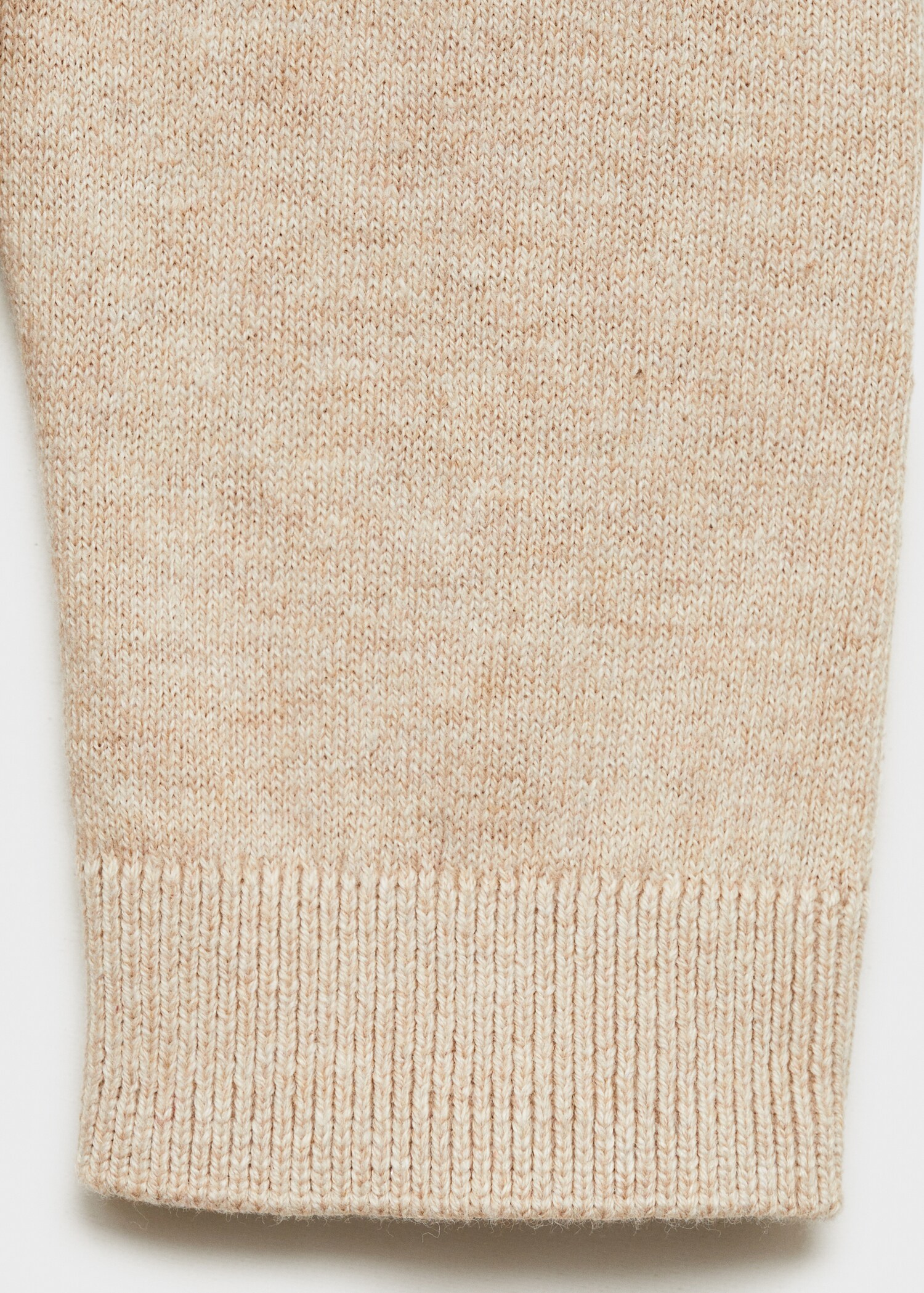 Flecked cotton-blend sweater - Details of the article 0