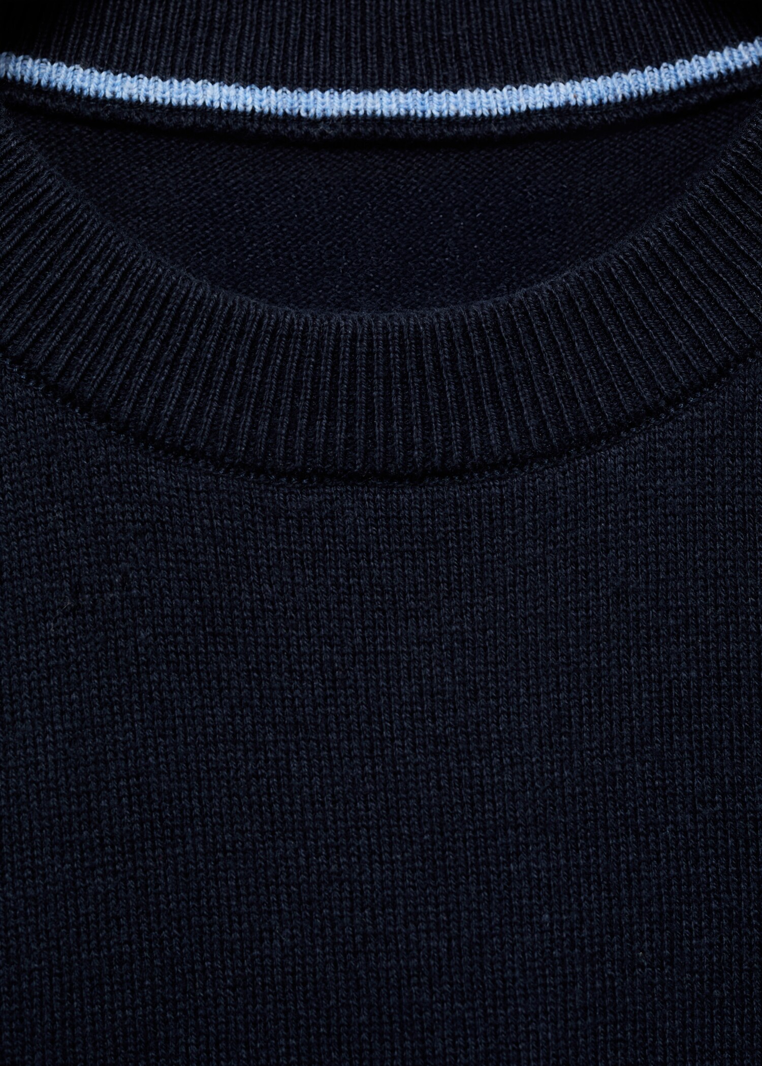 Flecked cotton-blend sweater - Details of the article 8