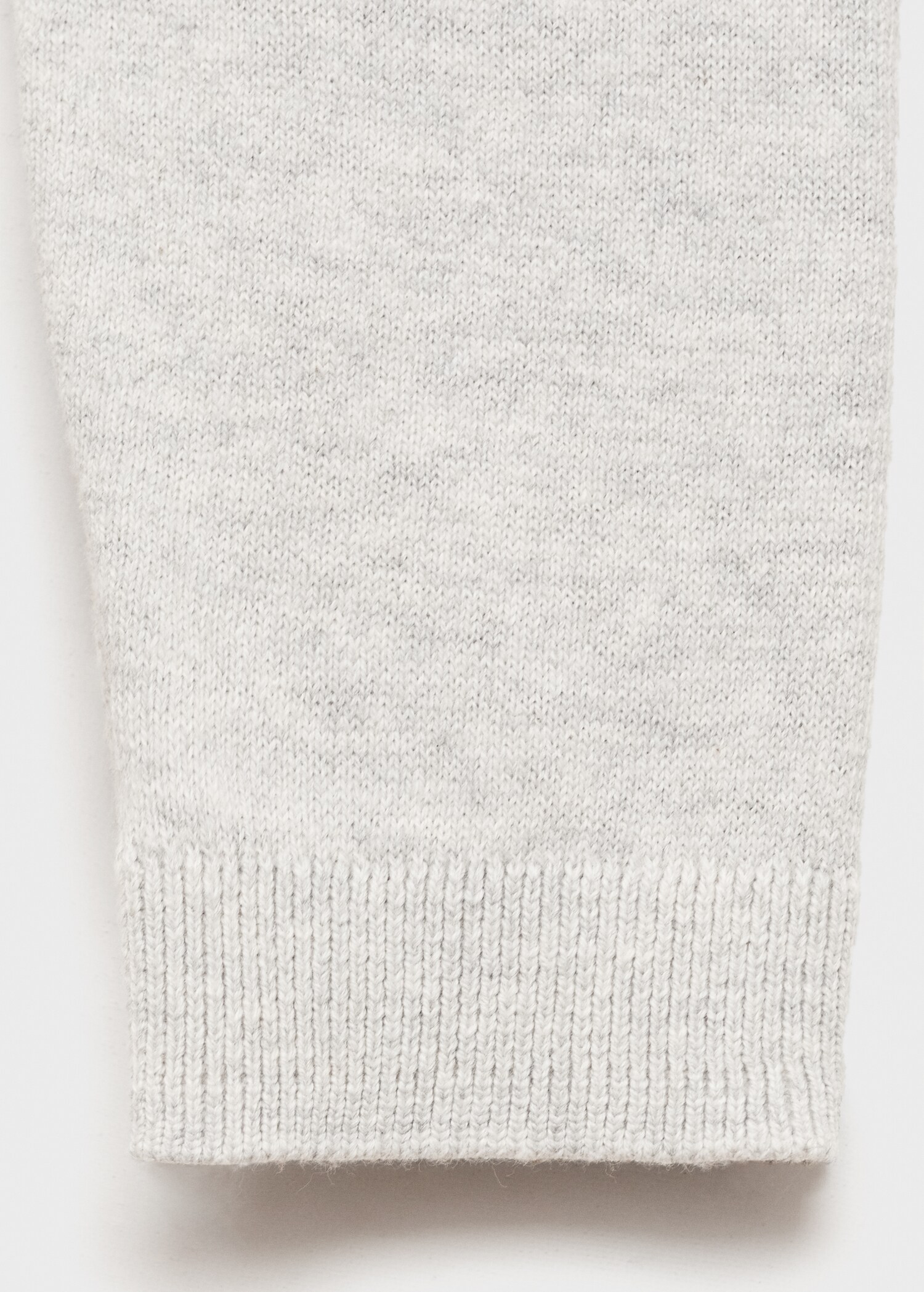 Flecked cotton-blend sweater - Details of the article 8