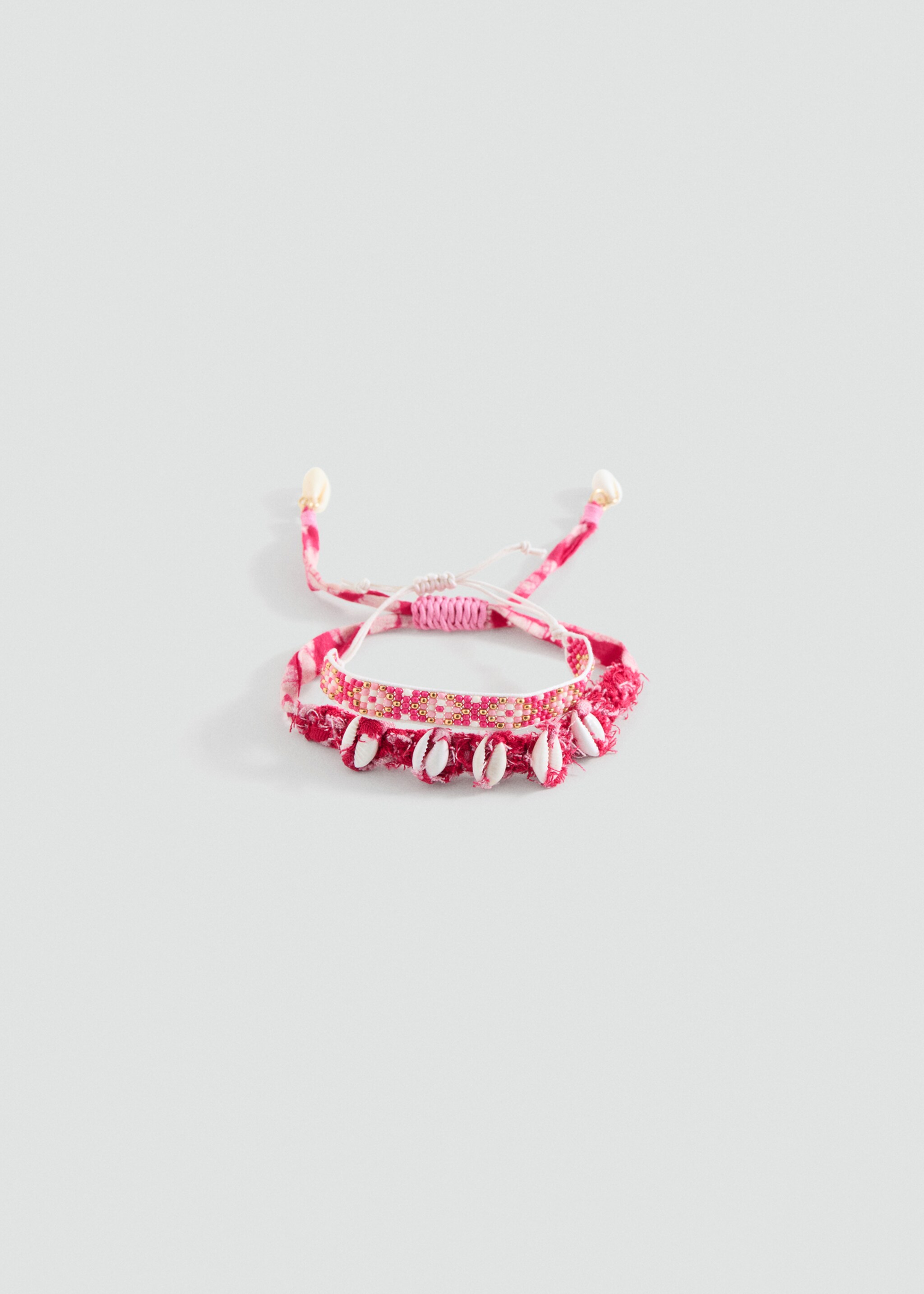 Faceted crystal bracelet - Article without model, Strawberry. Ref: 87085983-00.