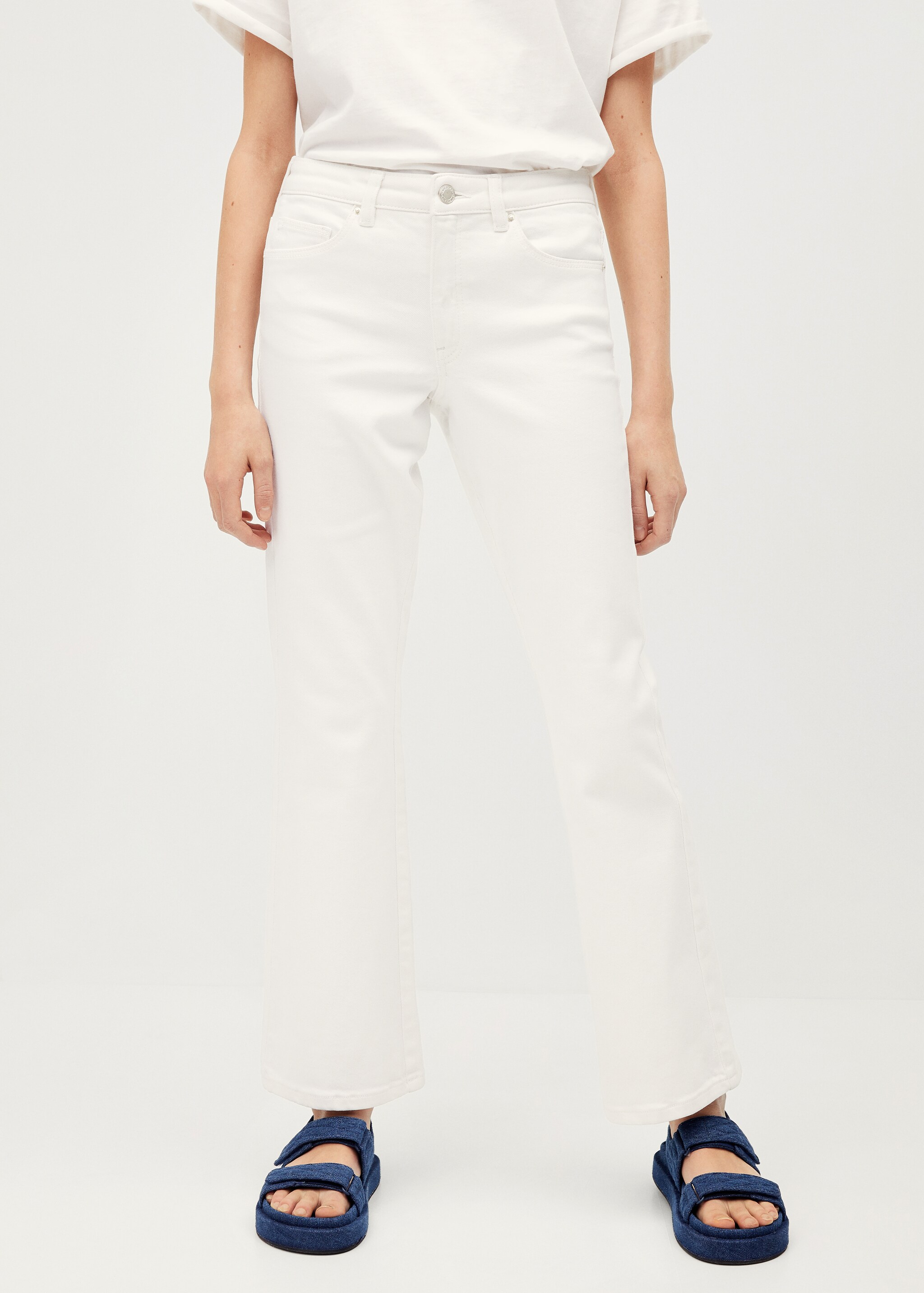 Flared jeans - Medium plane