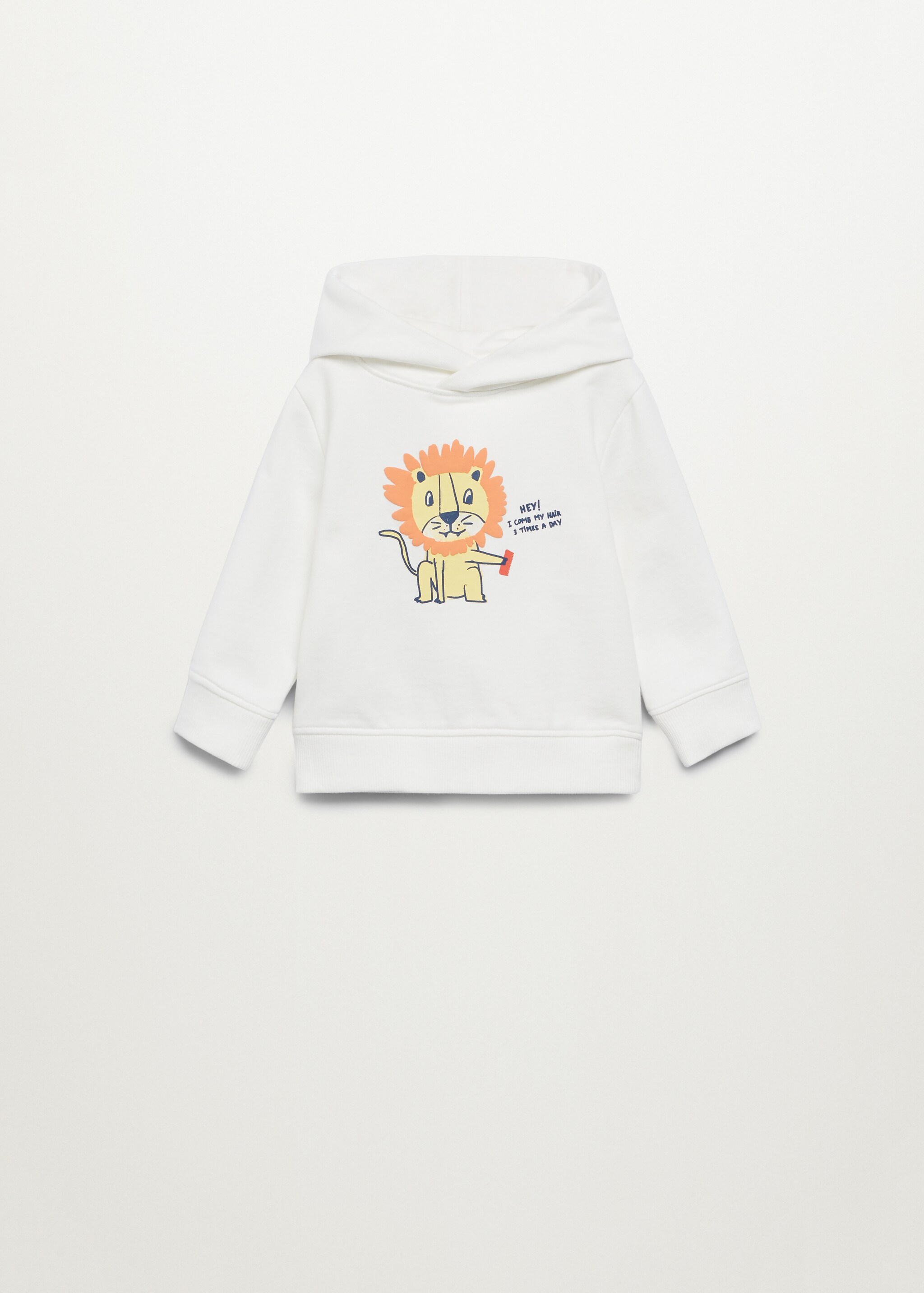 Sudadera estampada algodón orgánico - Artículo sin modelo