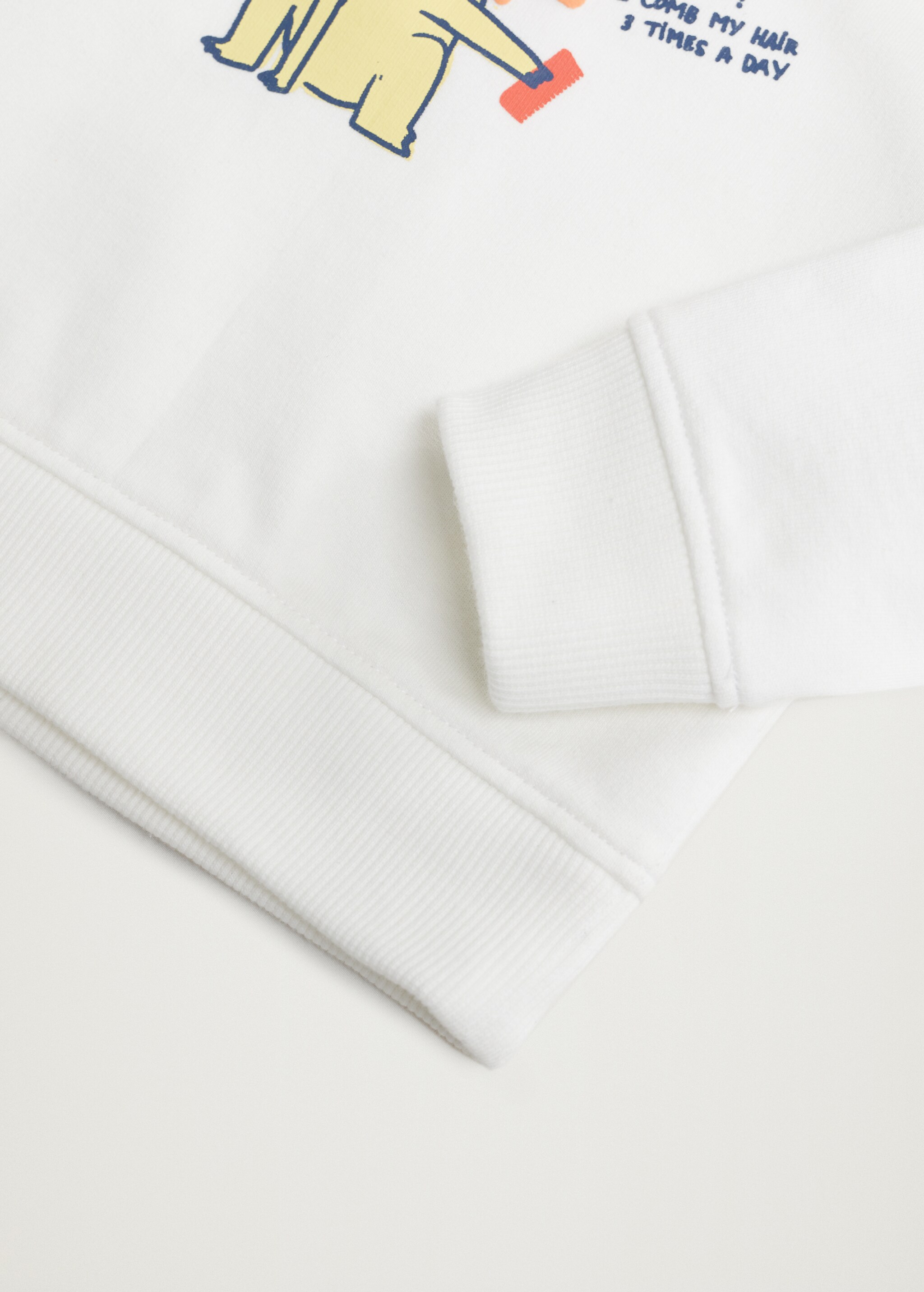 Sudadera estampada algodón orgánico - Detalle del artículo 8