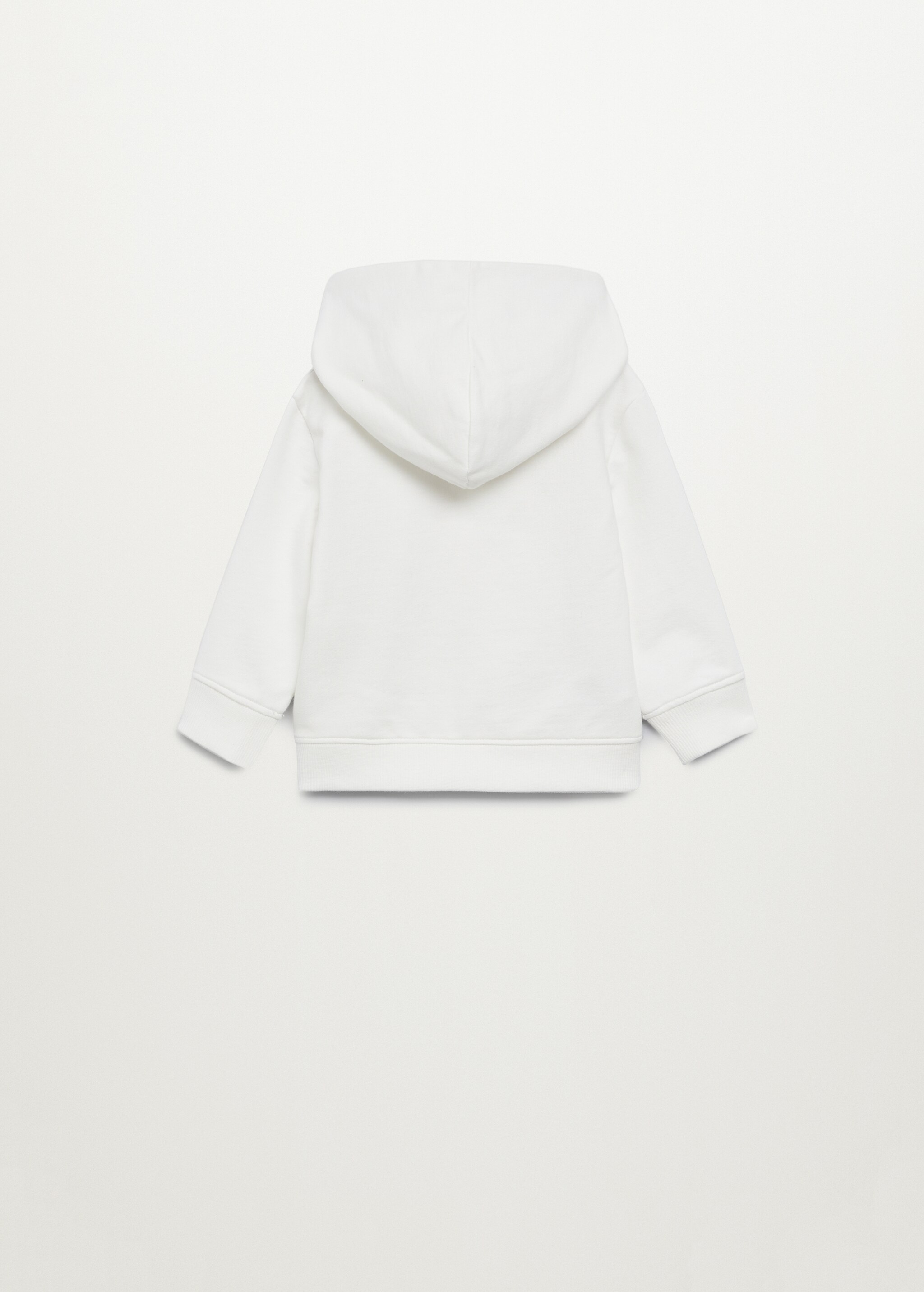 Sudadera estampada algodón orgánico - Reverso del artículo