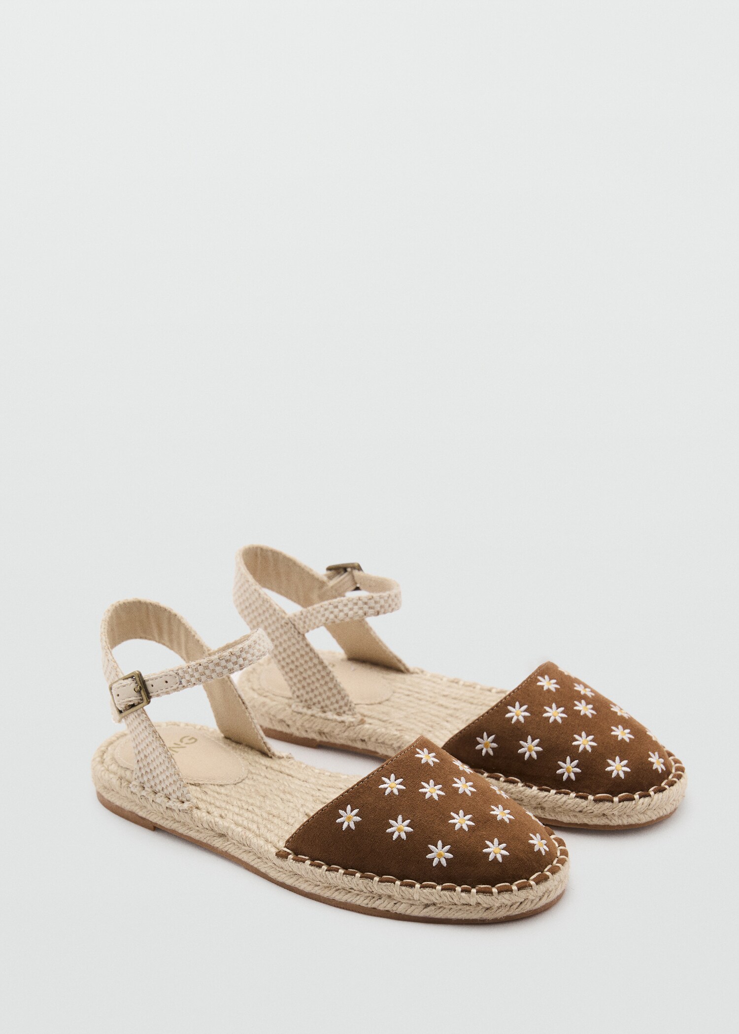 Floral espadrilles - Medium plane