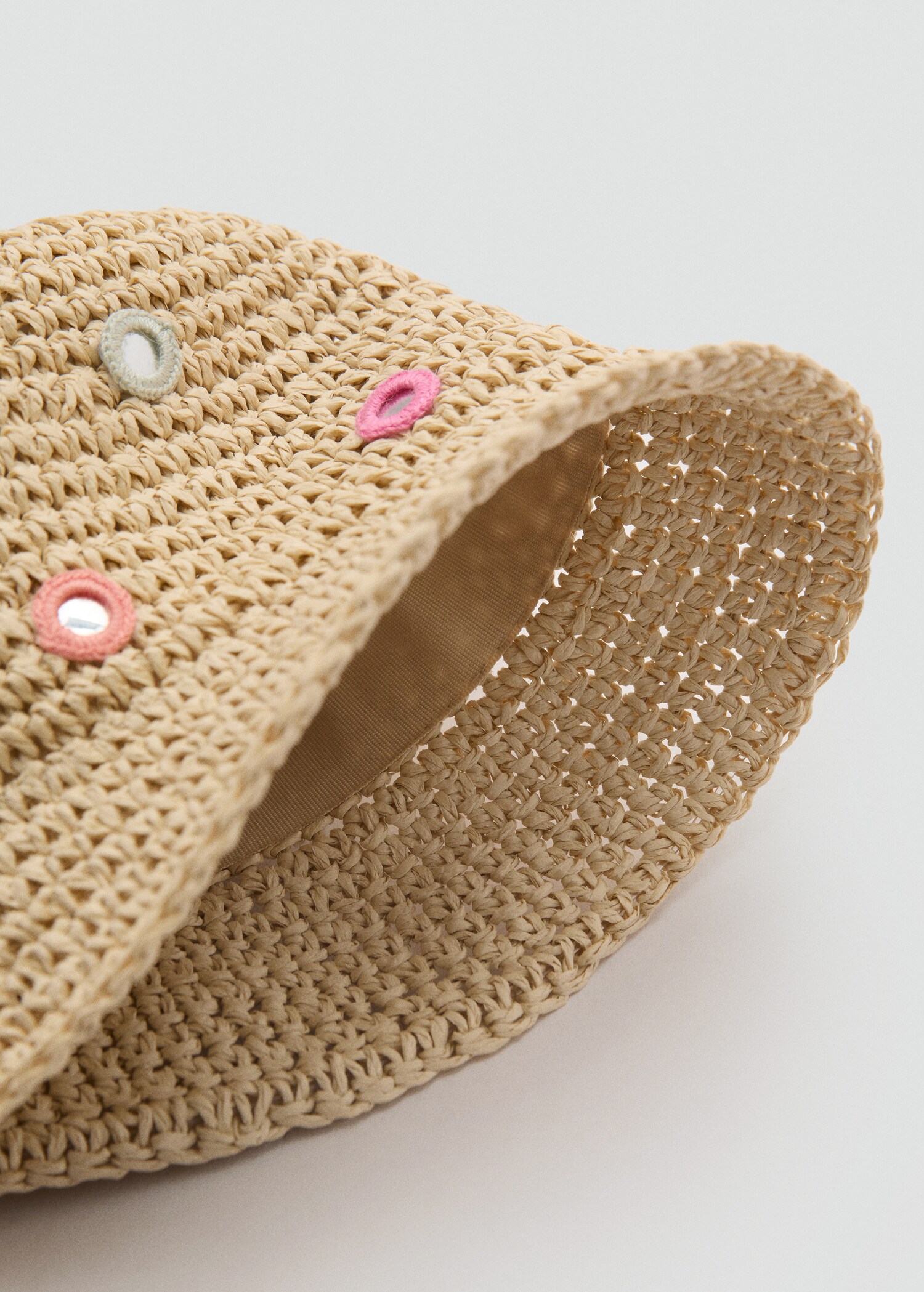 Natural fibre hat - Details of the article 1