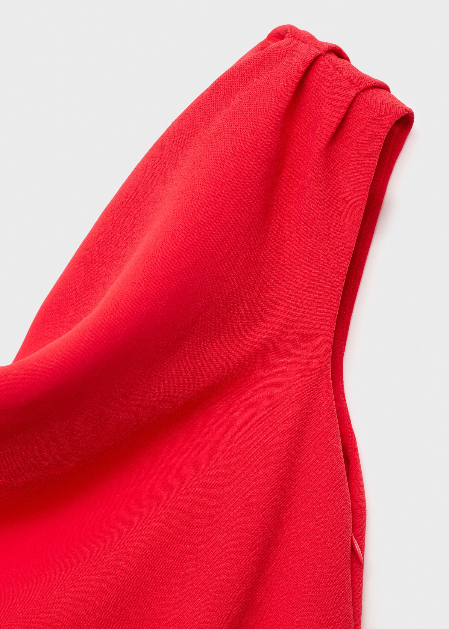 Mono largo asimétrico drapeado - Detalle del artículo 0