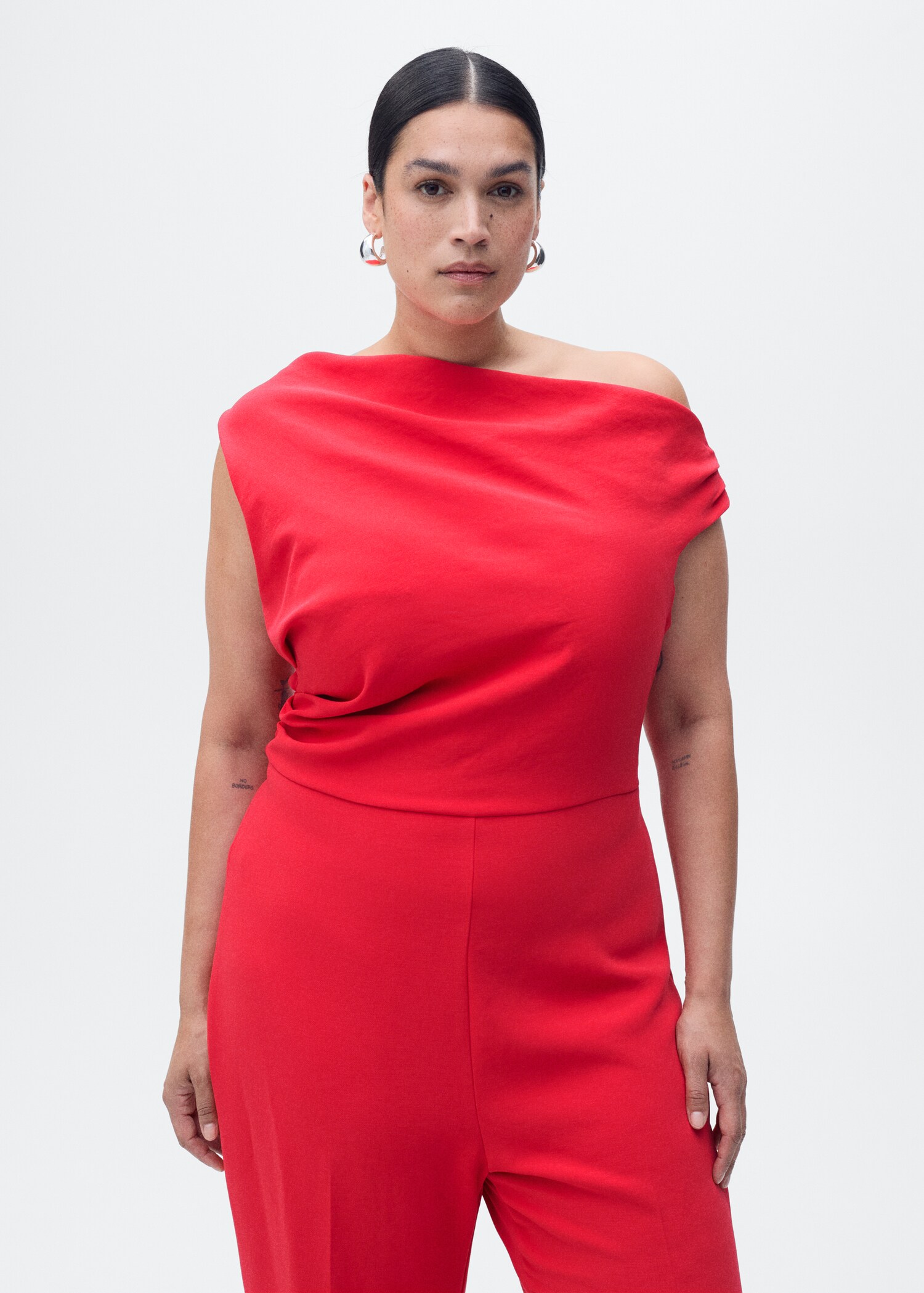 Mono largo asimétrico drapeado - Detalle del artículo 5